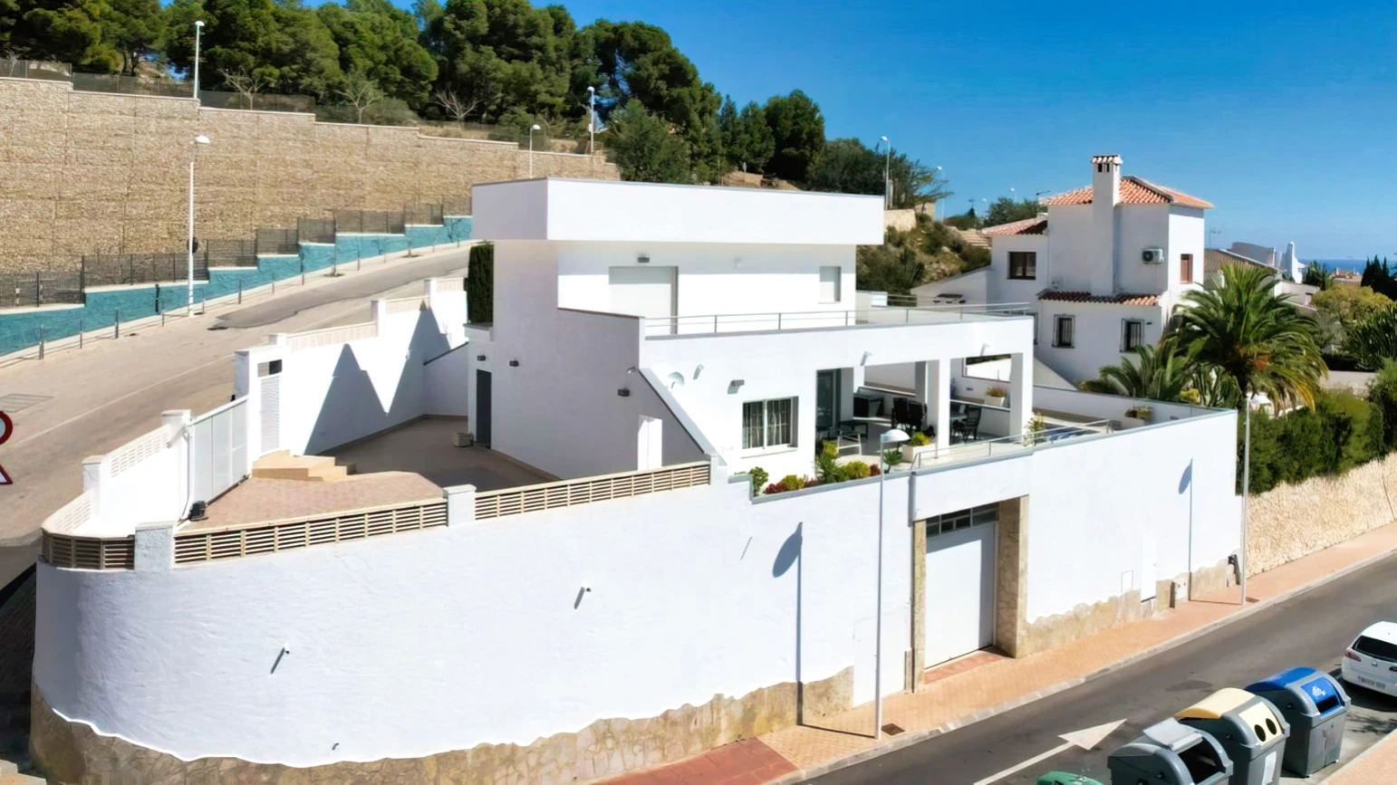Modern villa in Calpe near the old town and the sea