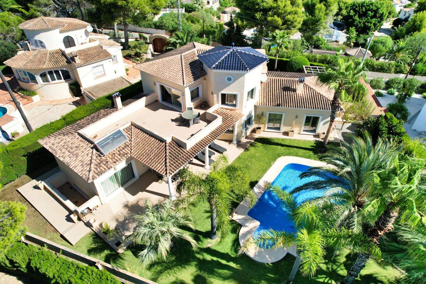 Luxury villa with sea views in Buenavista, Benissa