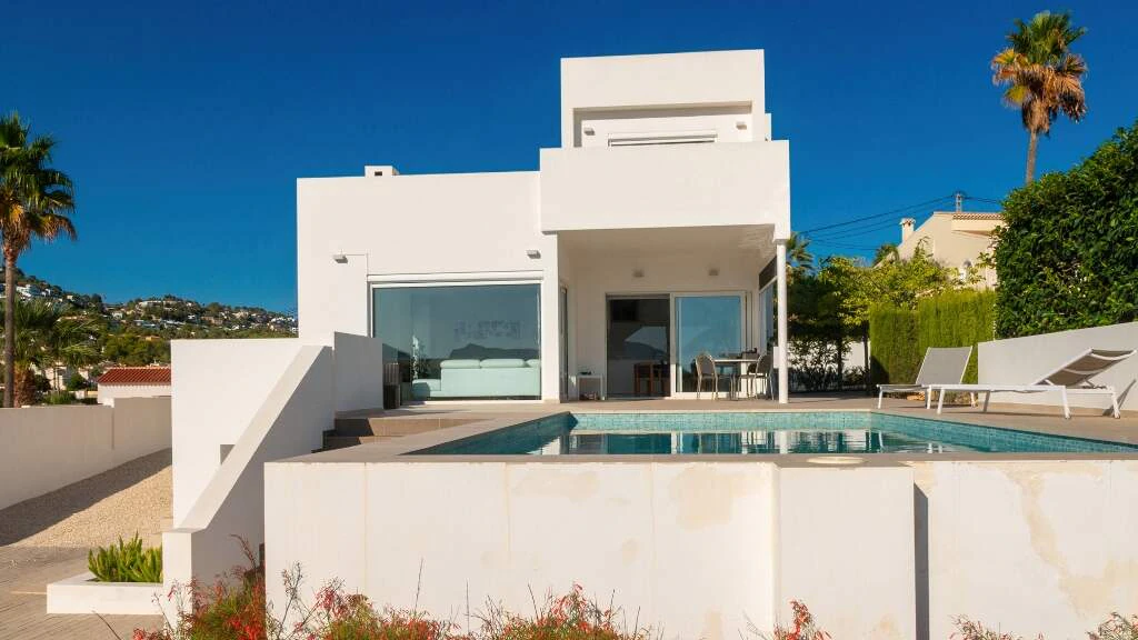Exclusieve villa in Gran Sol, Calpe, met uitzicht op de Middellandse Zee.