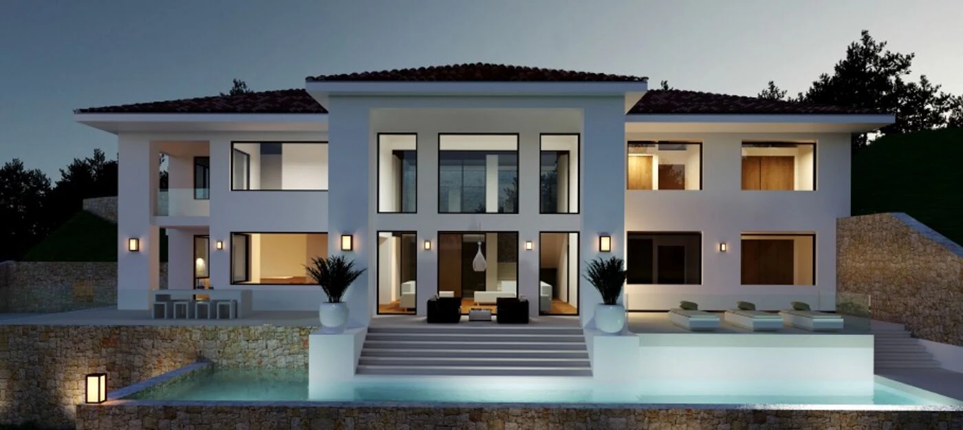 Spectaculair herenhuis te koop in Javea