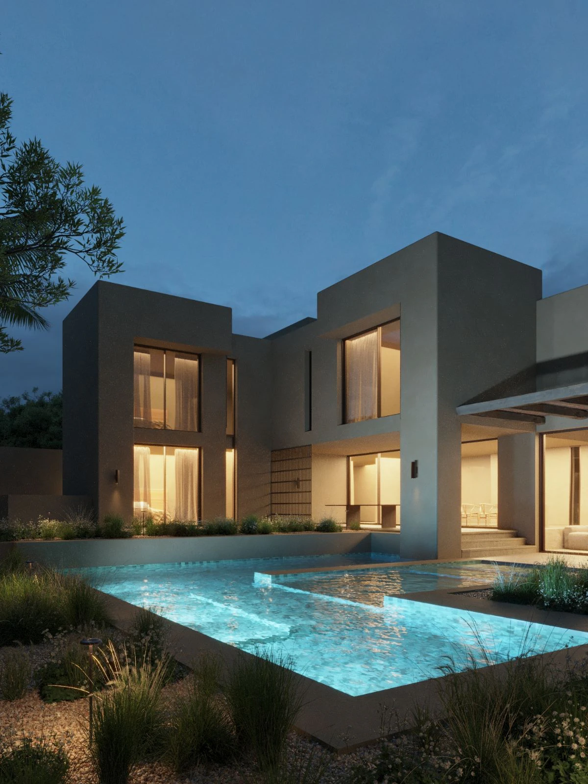 LUXE WONING MET MODERNE LINES EN ZEEUITSICHTEN TUSSEN ALTEA EN LA NUCÍA