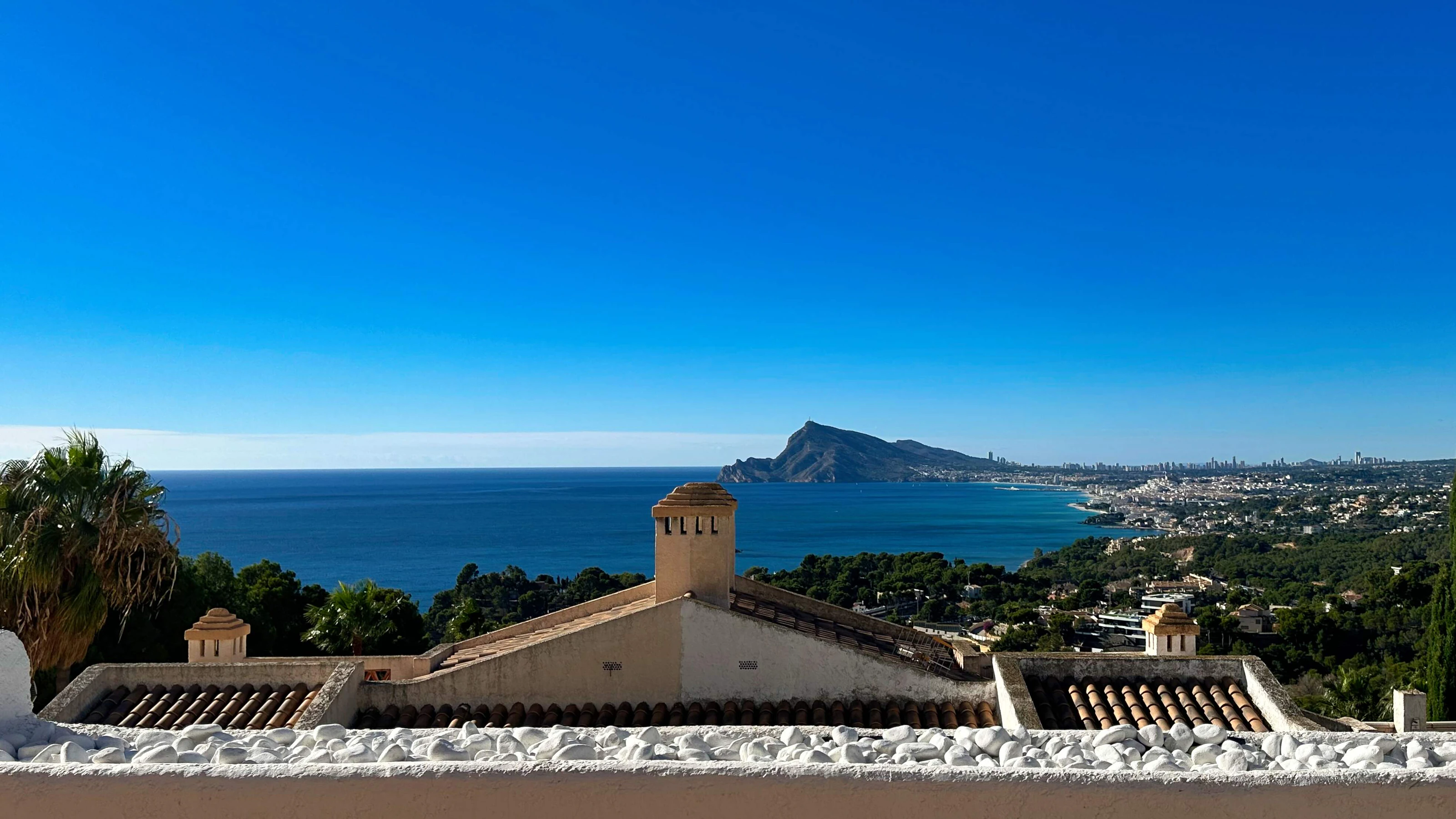 Twee-onder-een-kapwoning in Altea Hills met spectaculair uitzicht op zee
