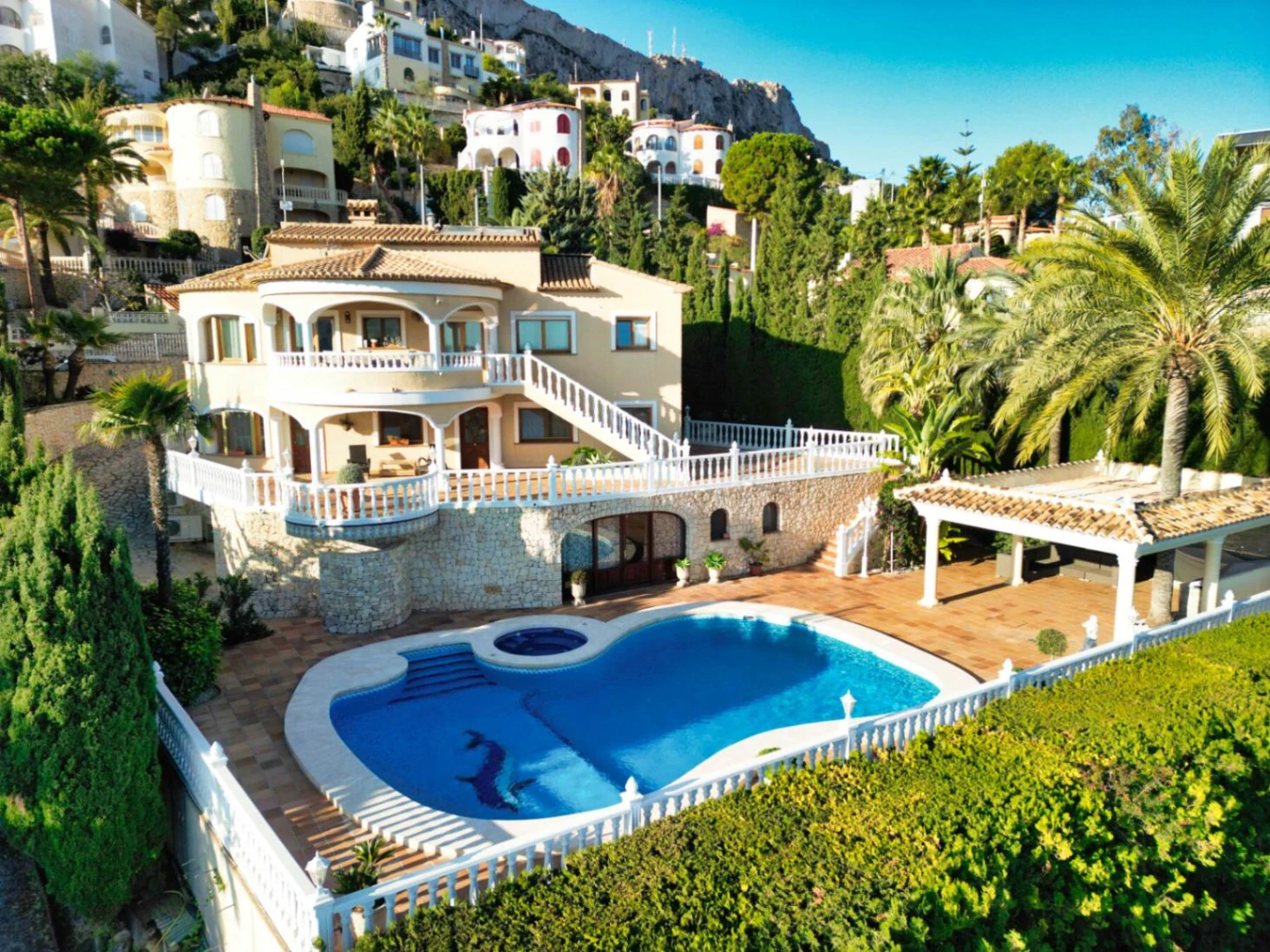 Villa with amazing Sea and Peñon de Ifach Views in Calpe
