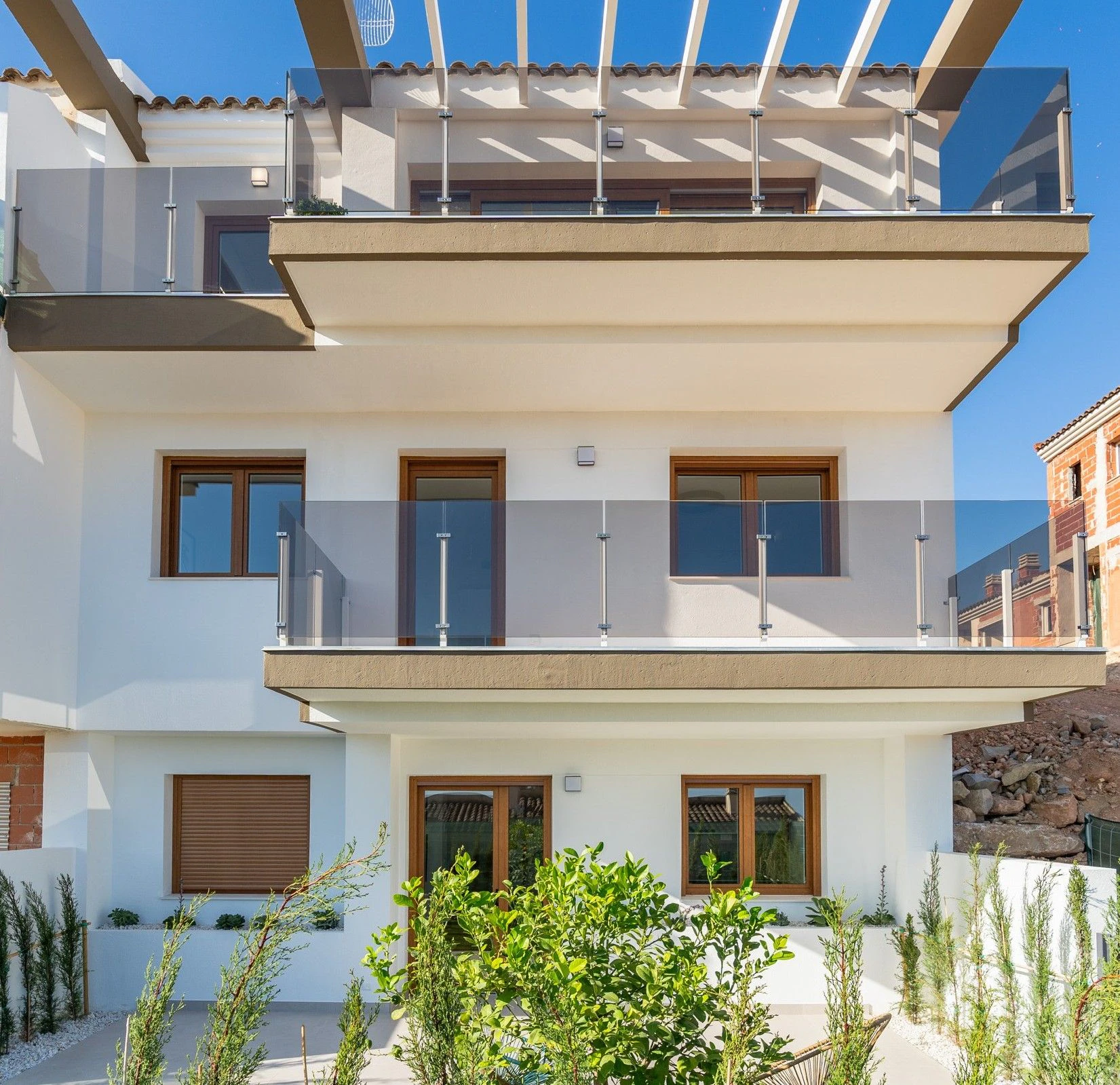 Nieuwe bouwgeschakelde huizen in La Nucía