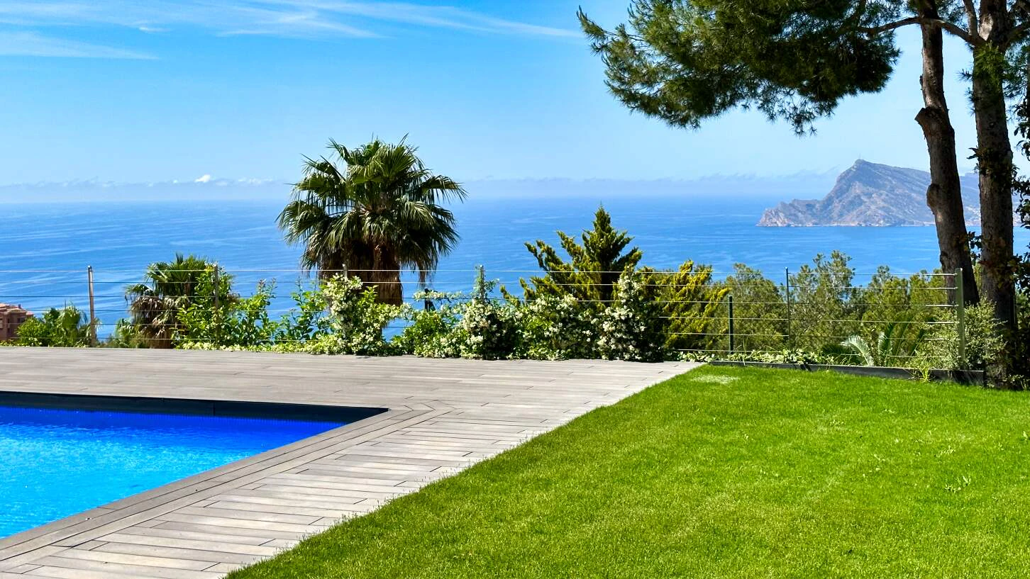 Nowoczesna willa z apartamentem dla gości w Altea Hills