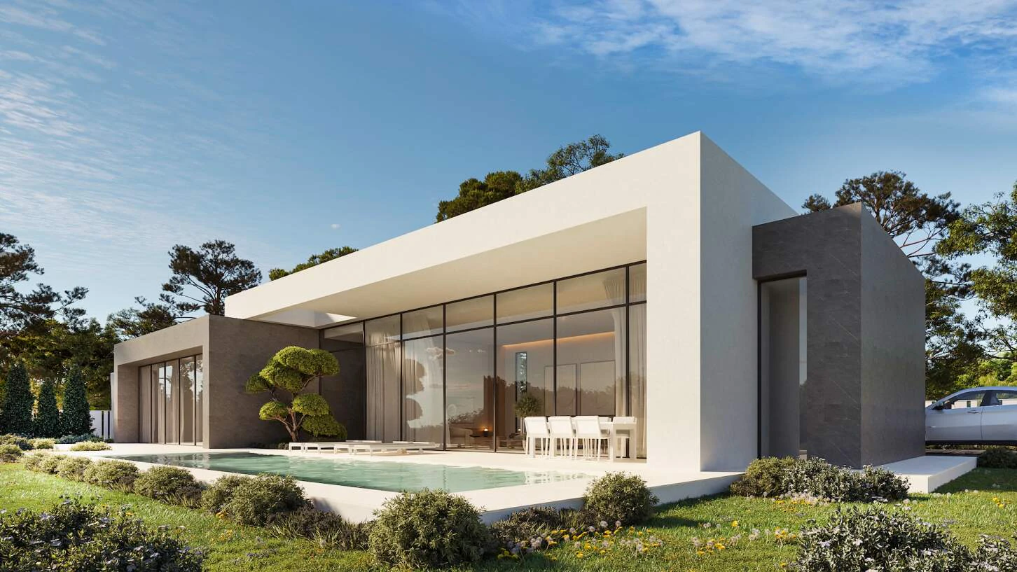 Exclusieve moderne villa met geavanceerde domotica dicht bij het strand in Calpe