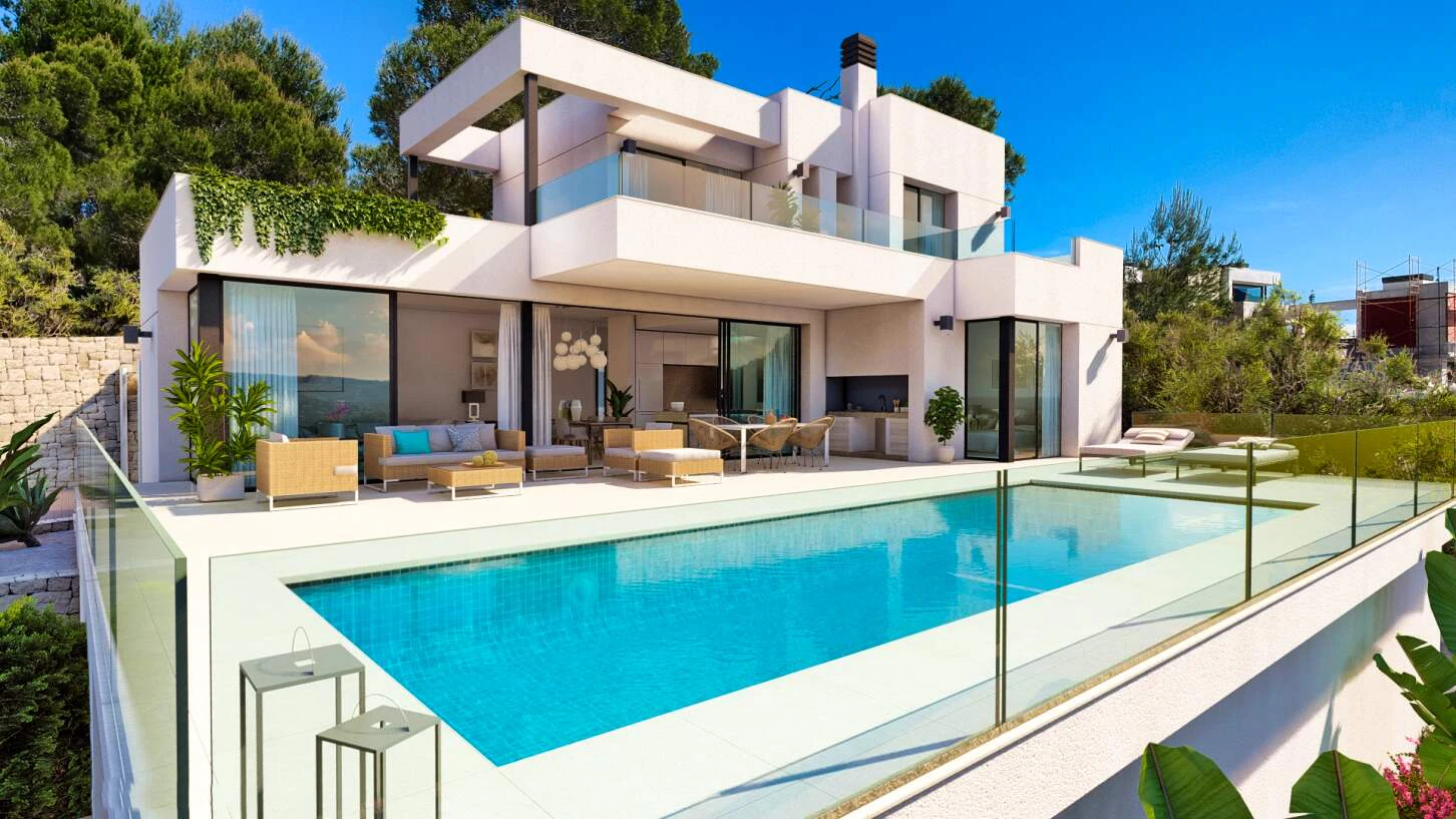 Modern Villa with Panoramic Views in Calpe
