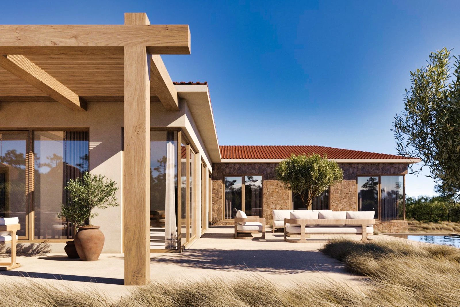 Moderne finca in een rustige natuurlijke omgeving in La Nucía
