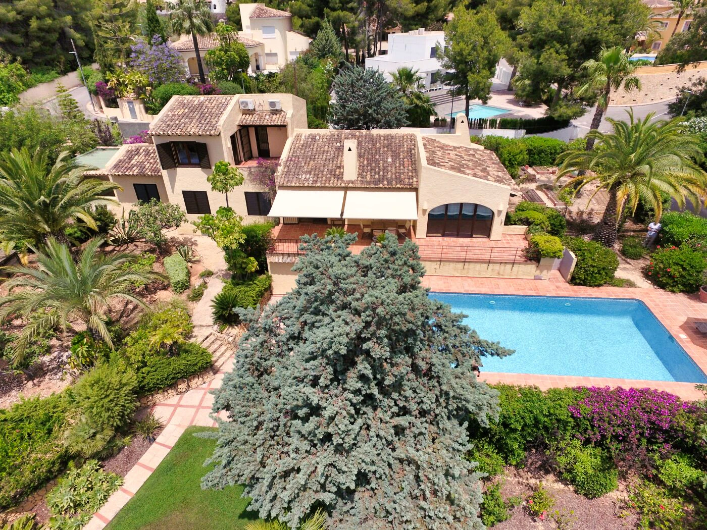 Villa met gastenappartement in Santa Clara, Altea