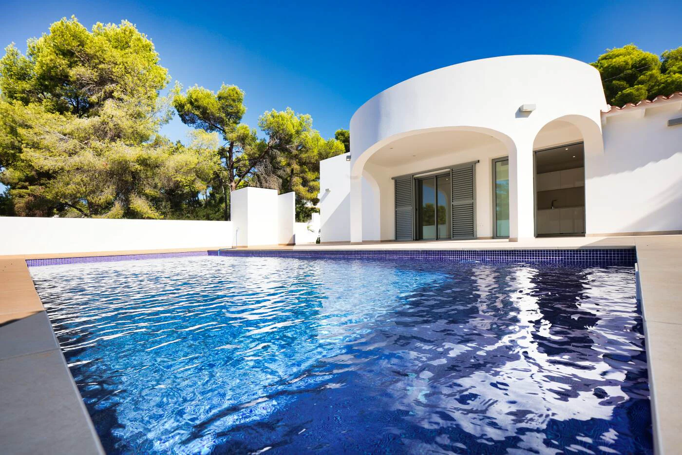 Modern design villa for sale in Benissa
