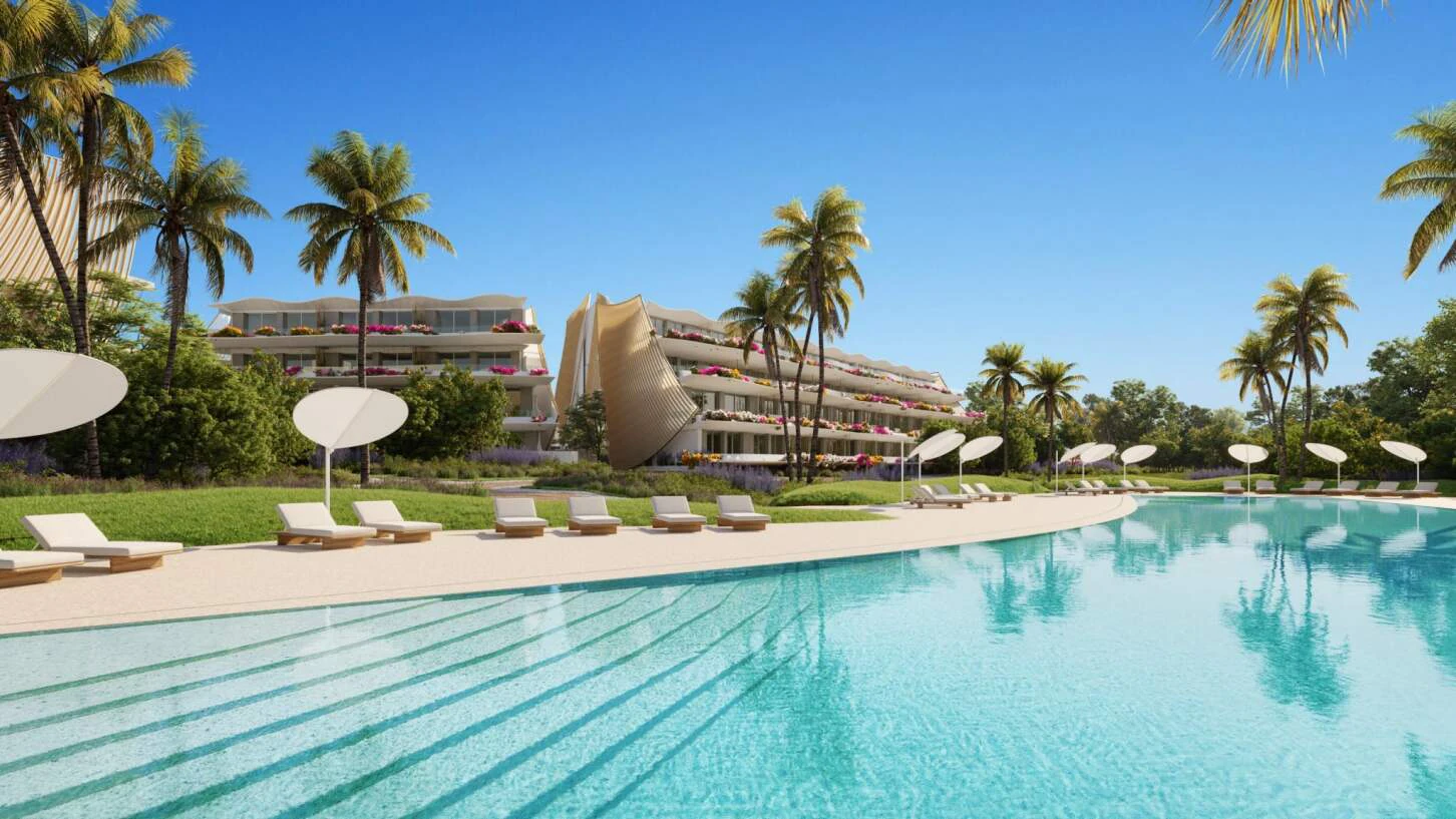 Exclusief luxe appartement met 3 slaapkamers met een modern en duurzaam ontwerp, dicht bij de zee in Albir, Costa Blanca.