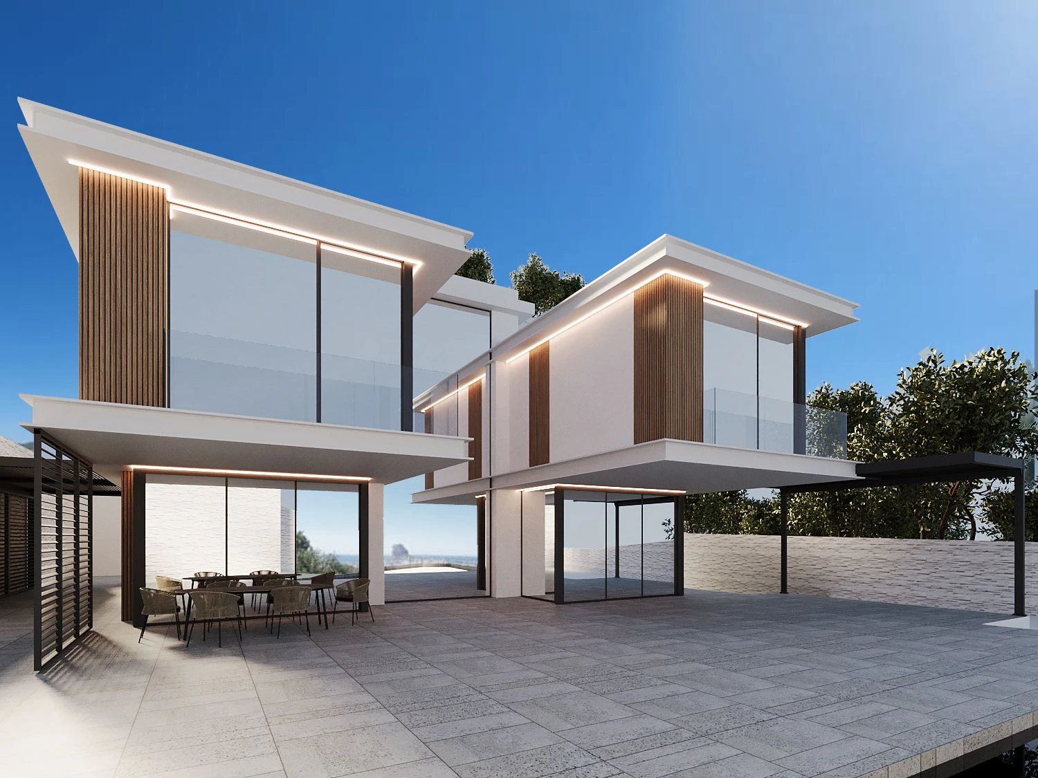 Stylish & modern new built villa with stunning sea views over Calpe beaches.