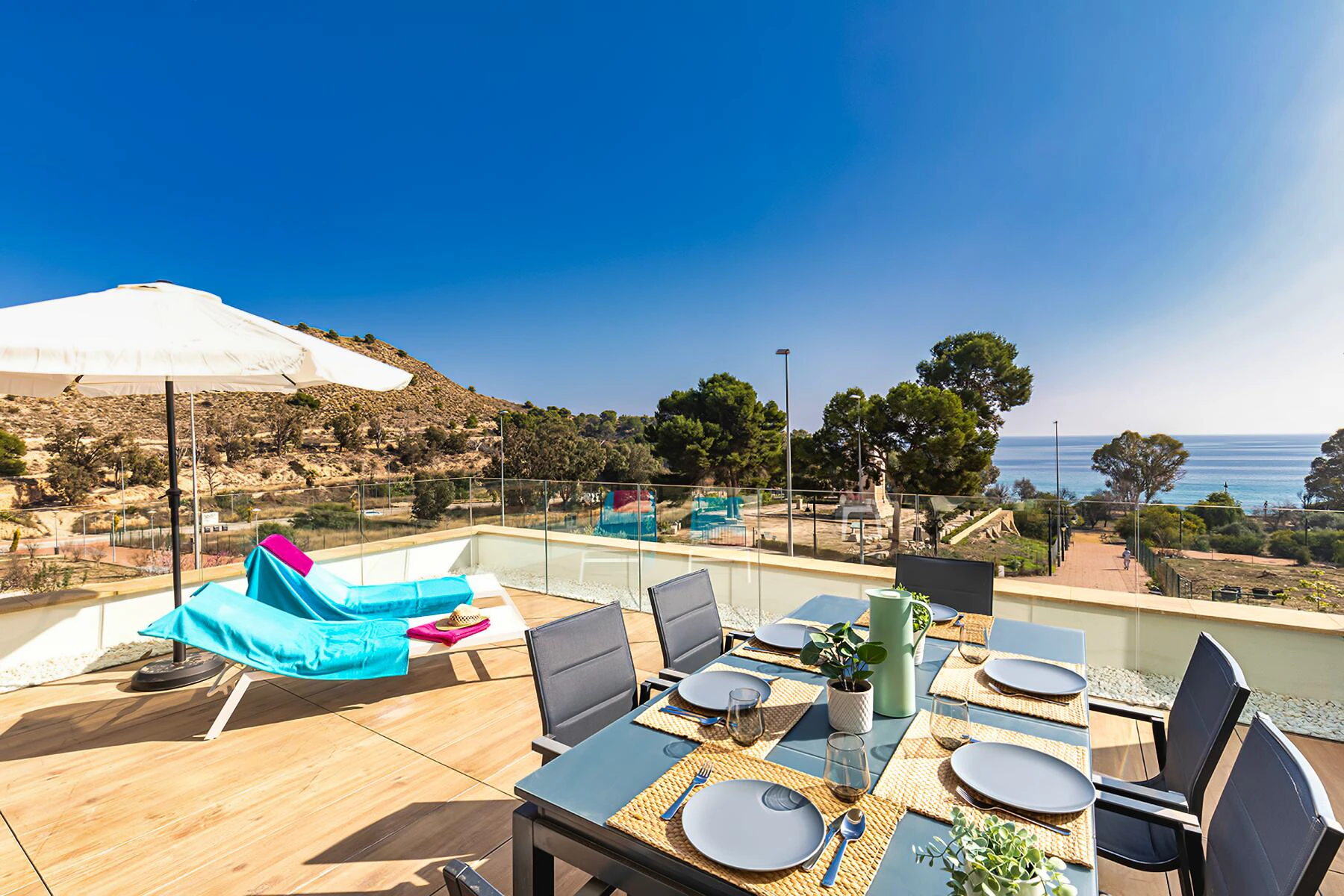 Luxe appartement met zeezicht in Allonbay Village in Villajoyosa