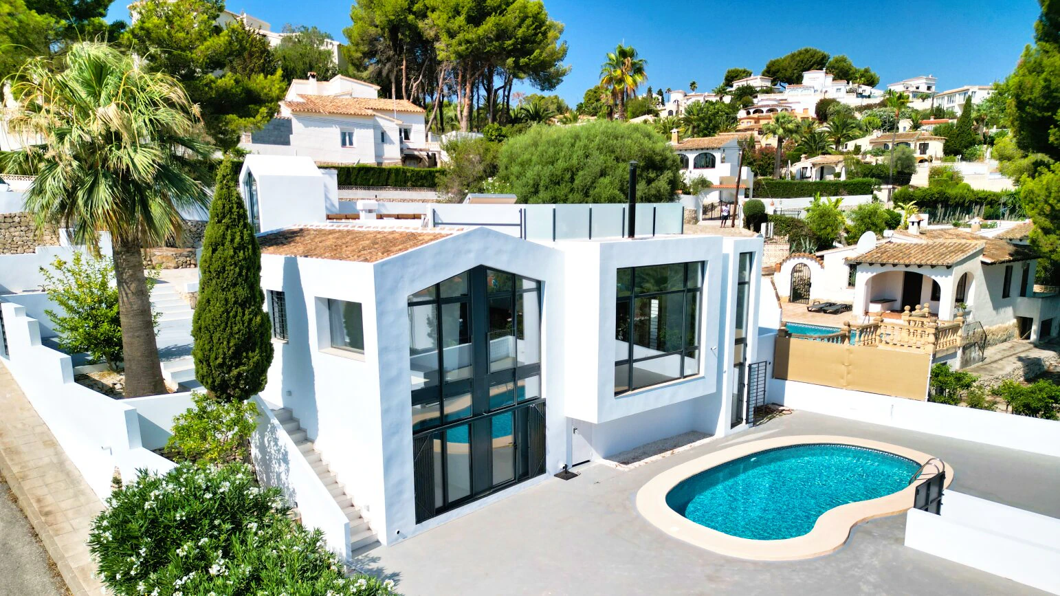 Villa exquise à Moraira : une excellente opportunité d'investissement