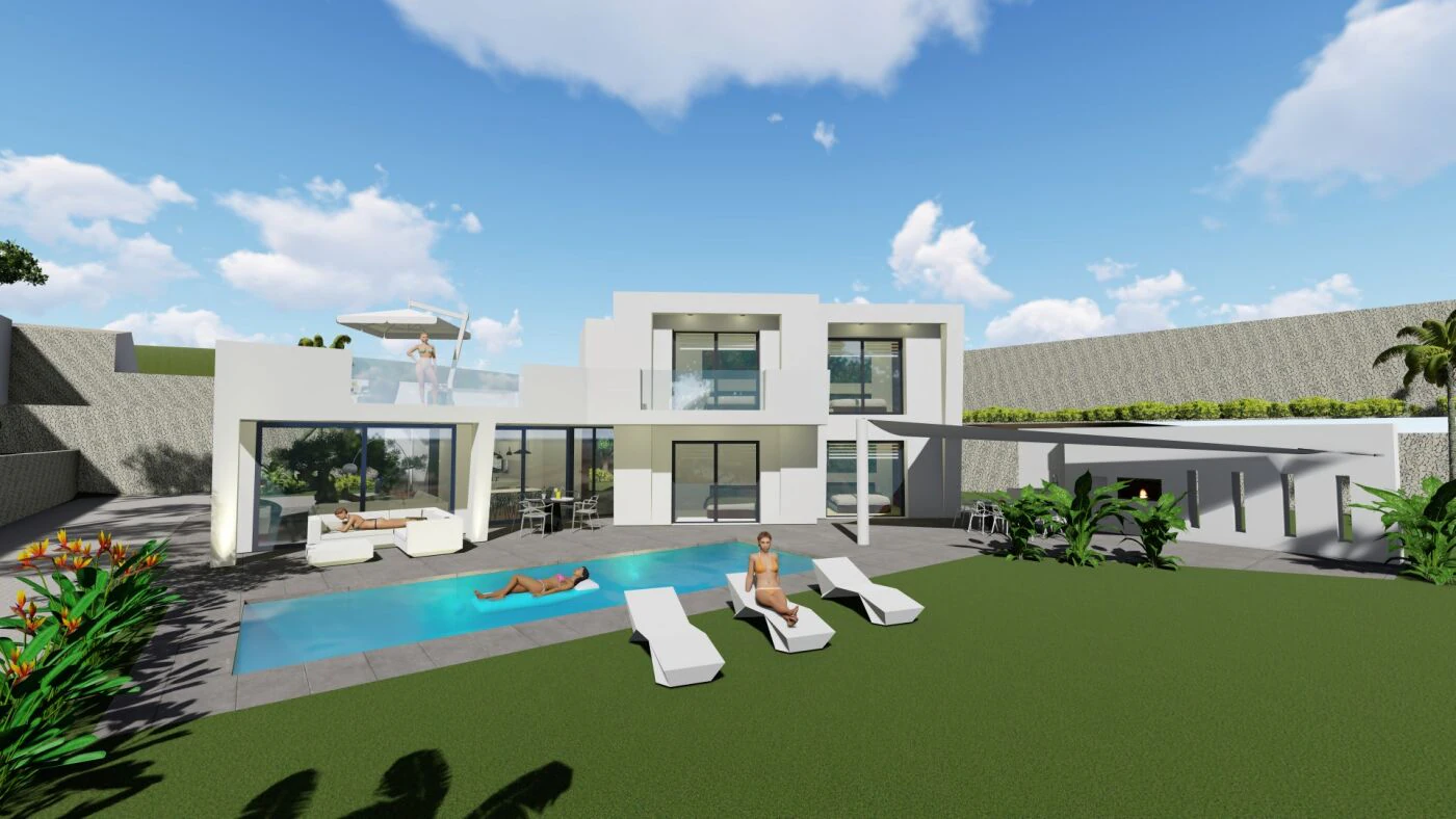 Spectacular, modern villa with impressive views in Calpe