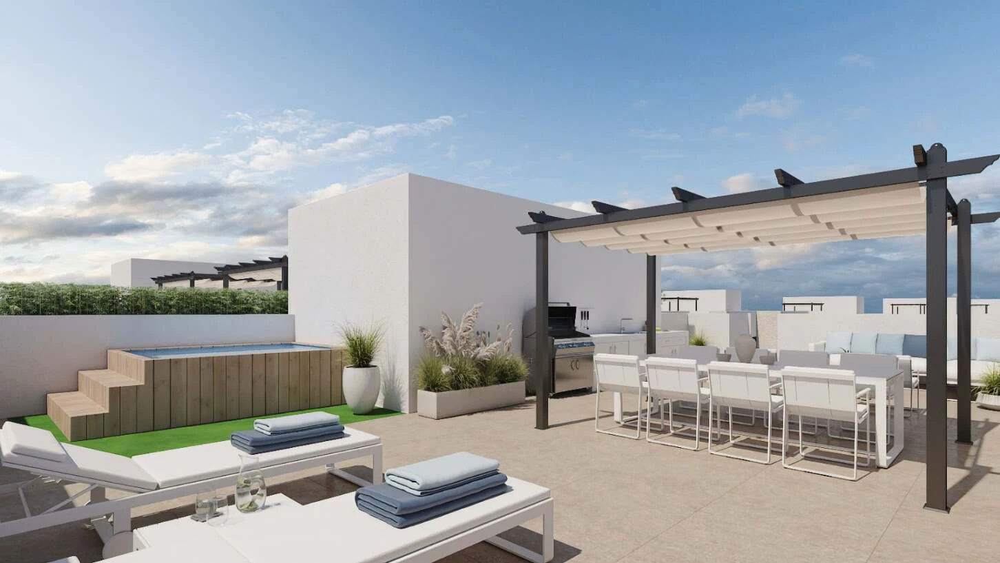 Luxueus penthouse-apartament in nieuwbouwresort in La Nucia, Costa Blanca