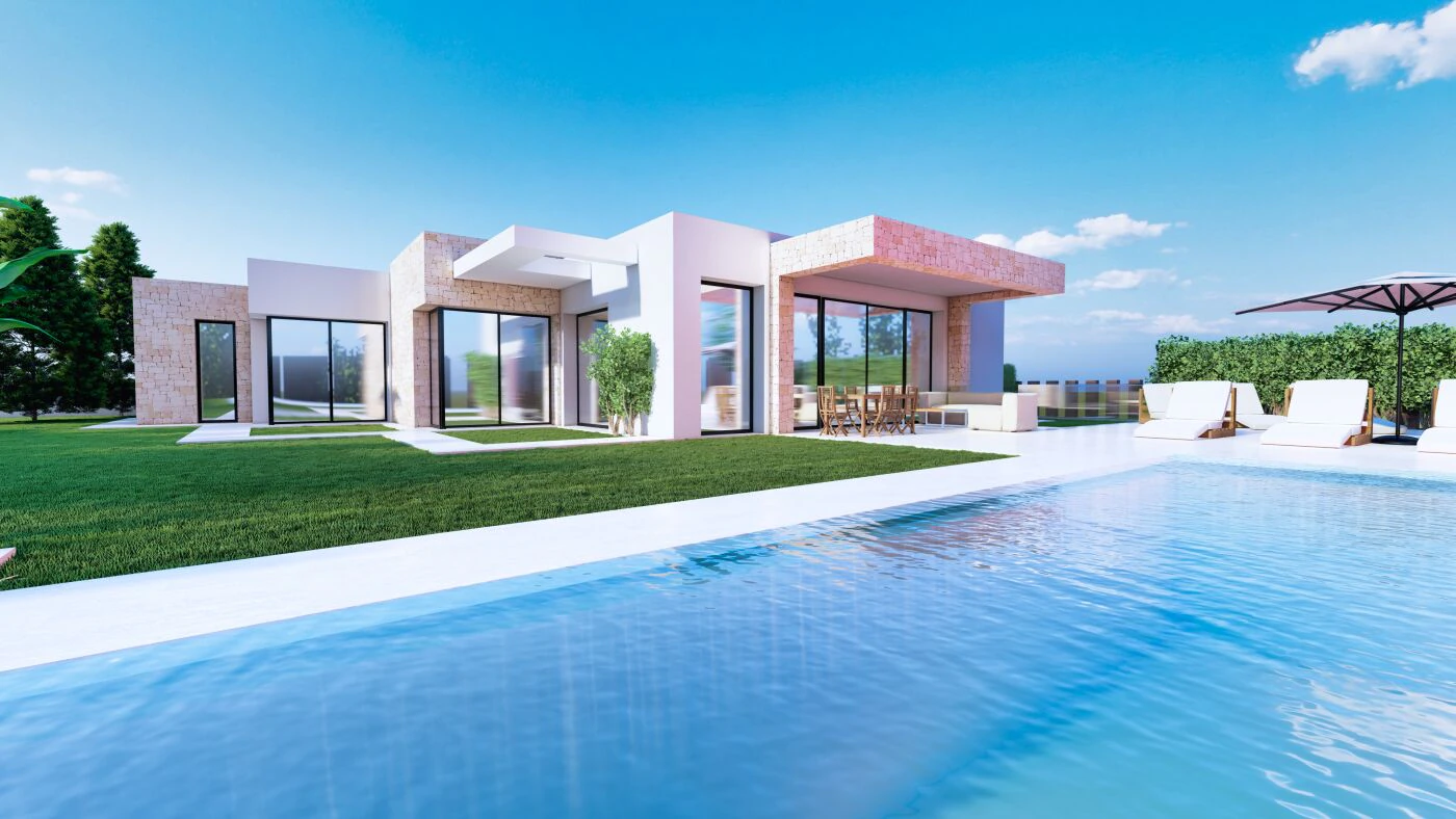 Sensational modern villa for sale in Benissa