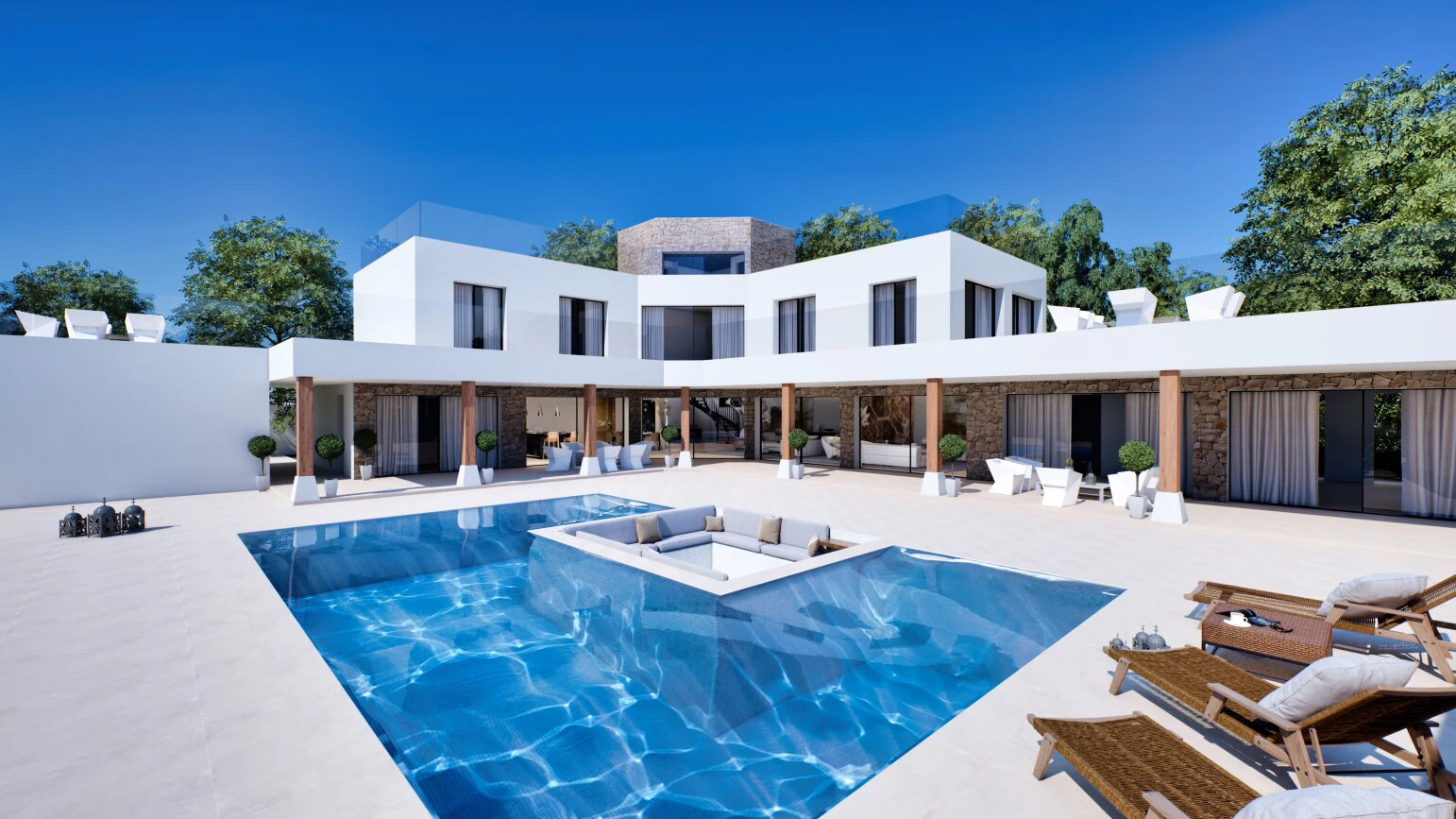 Prachtige moderne villa in aanbouw in Alfaz del pi
