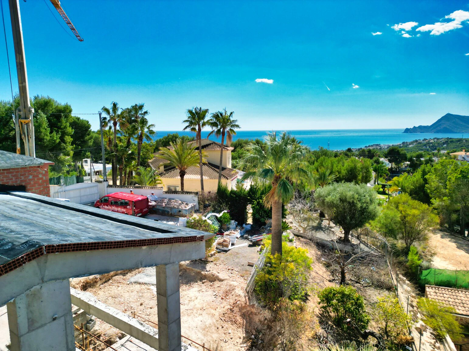 Luxe villa met zeezicht te koop in Altea