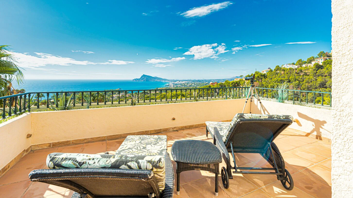 Fantastisch penthouse met prachtig uitzicht op zee in Altea Hills