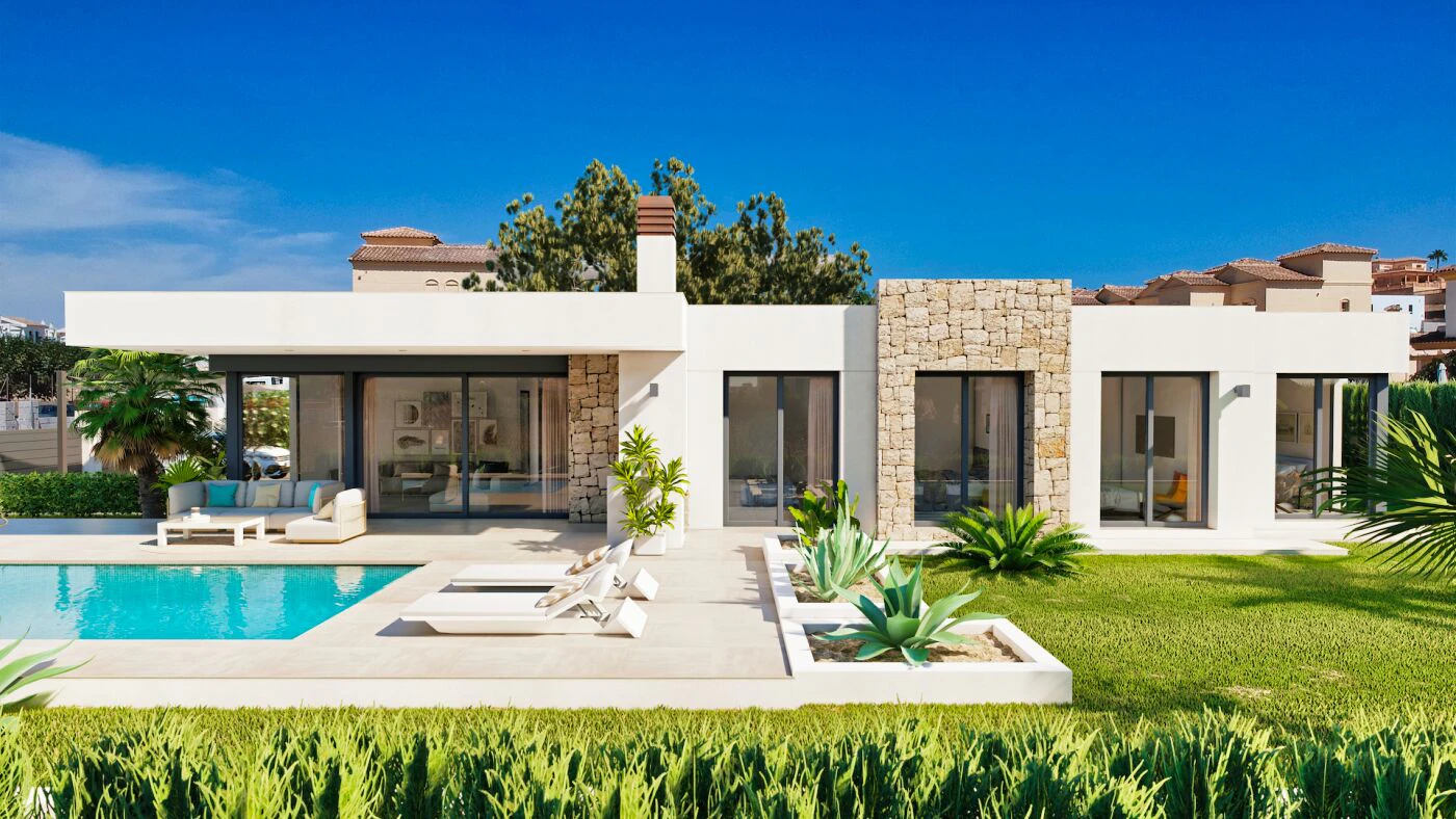 Exceptional, modern villa for sale in Pla Roig, Calpe