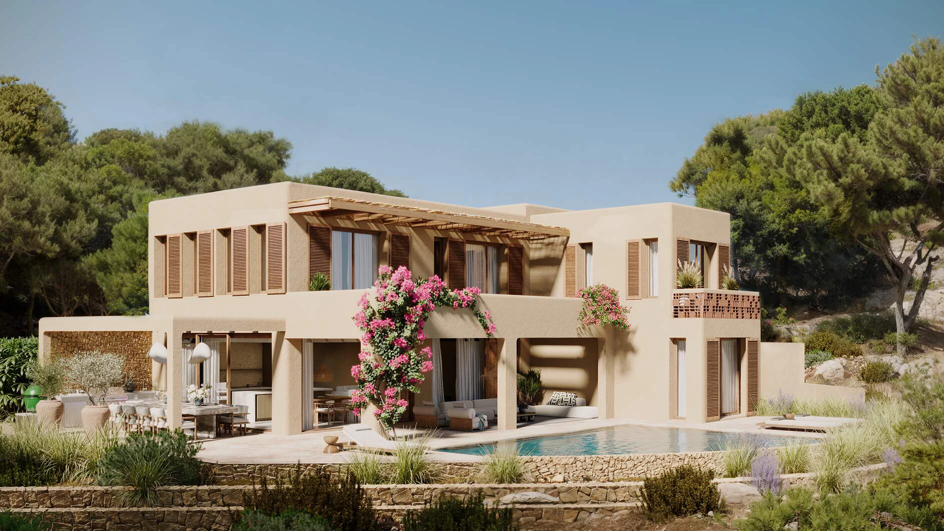 Project modern villa with sea views in Paichi, Moraira