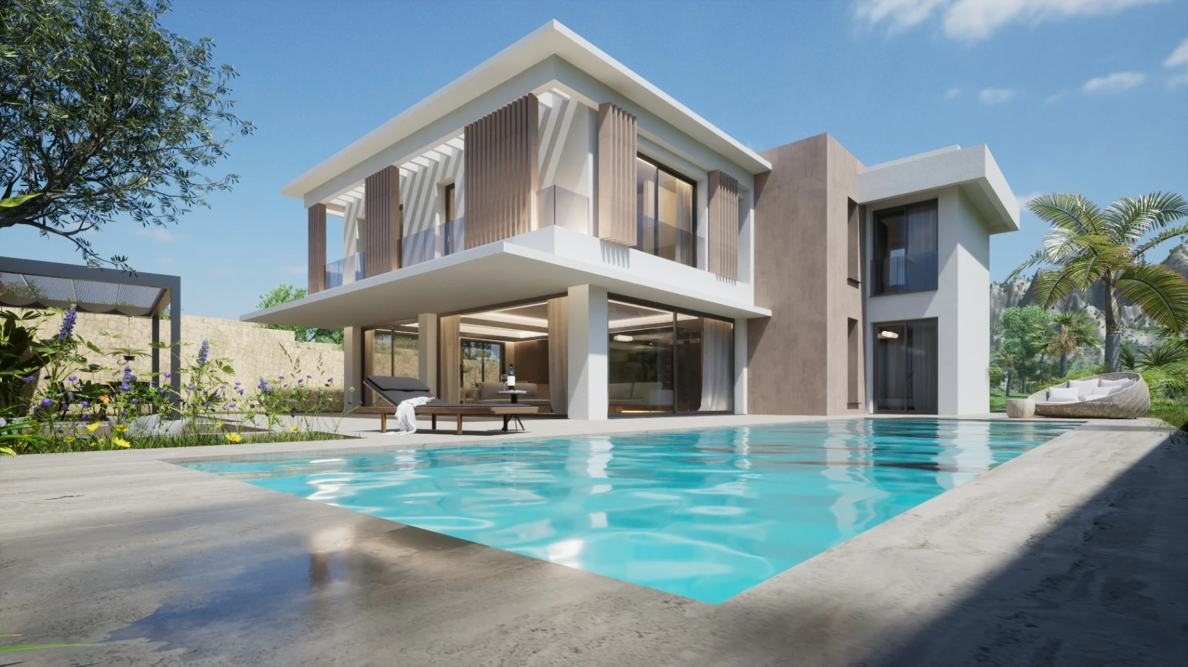 Modern Mediterranean new build villa in Moraira