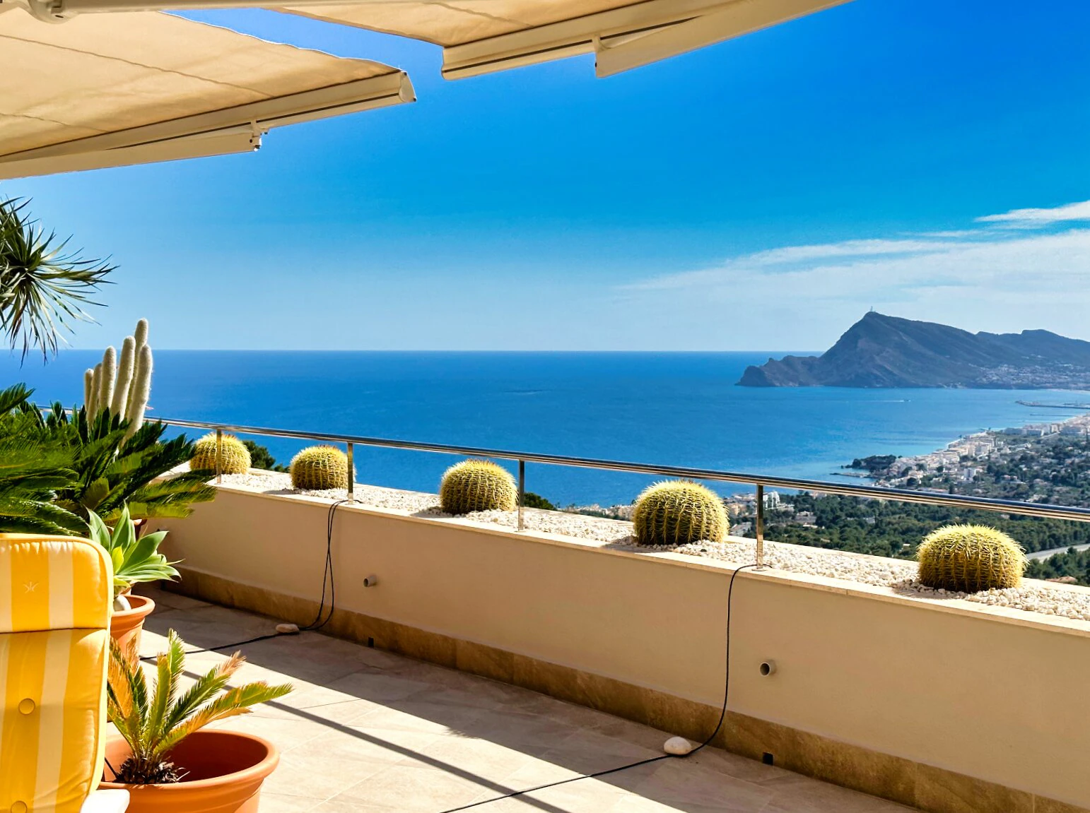 Appartement met fantastisch uitzicht op zee in Sierra de Altea
