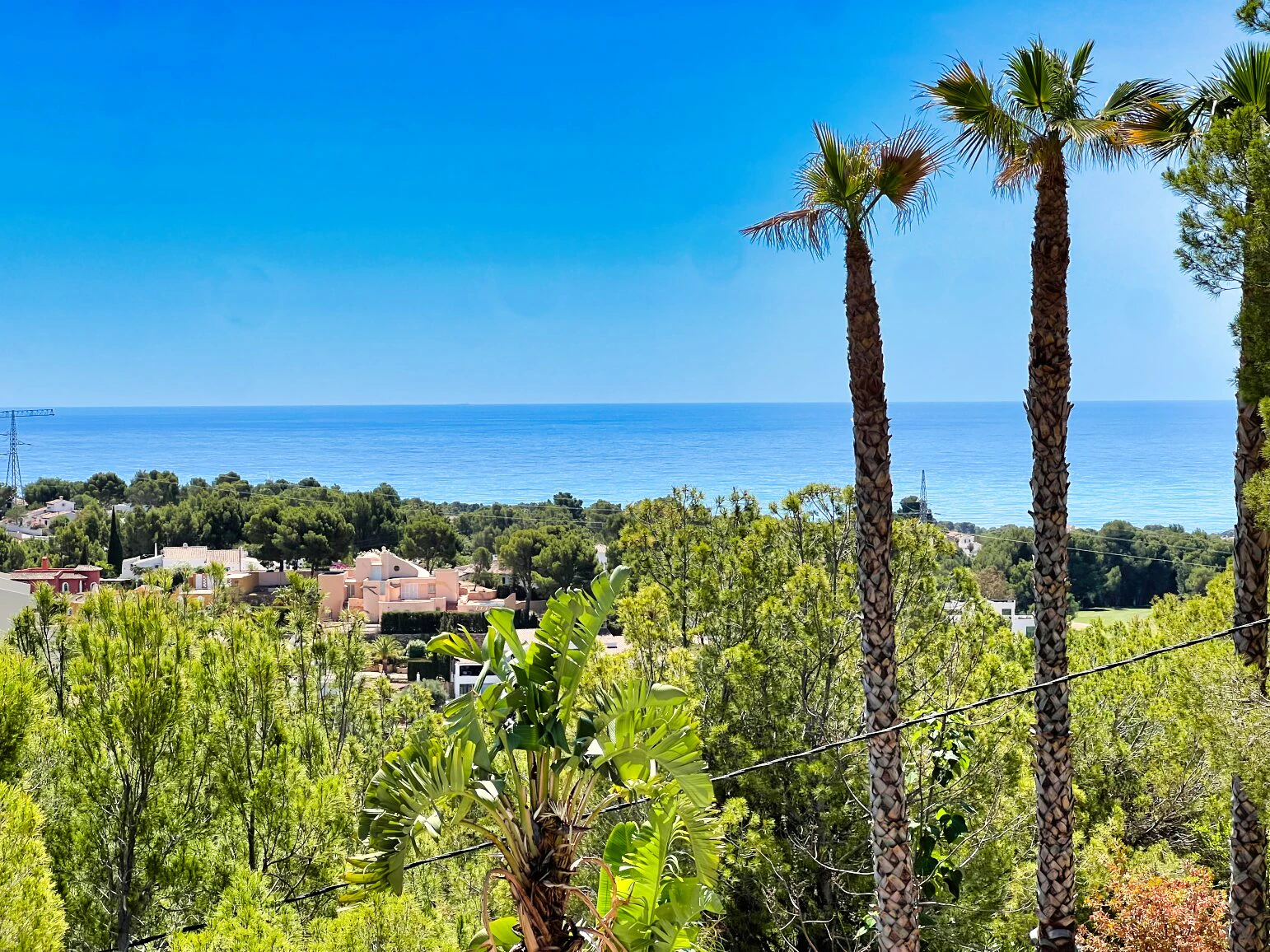 Villa with sea views for sale in Altea