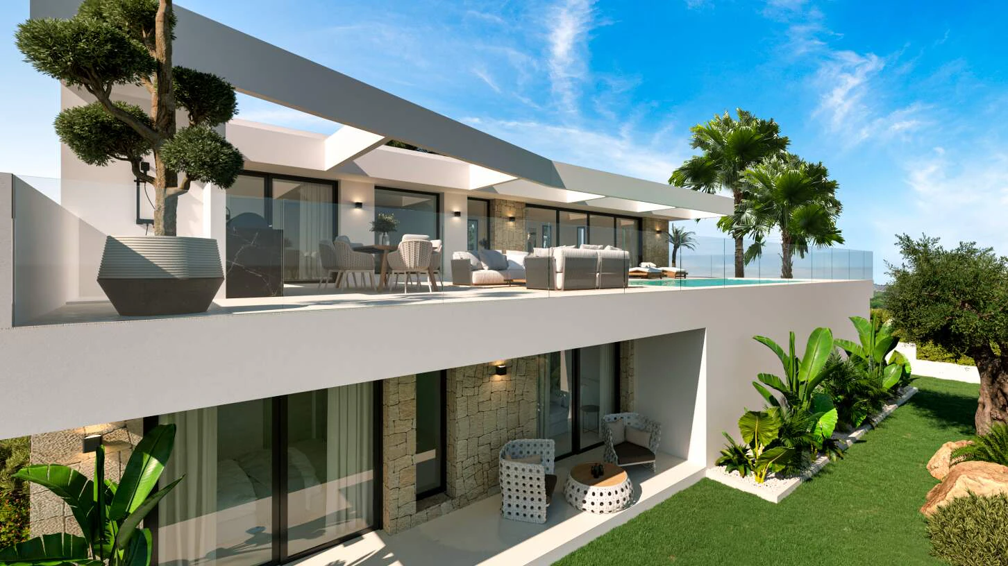 Project of Villa with Panoramic Views in Calpe