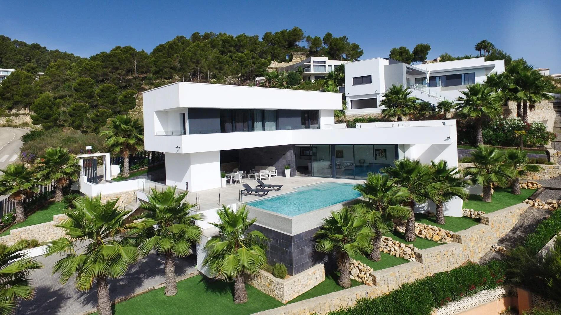 Luxe villa met uitzicht op zee in Javea