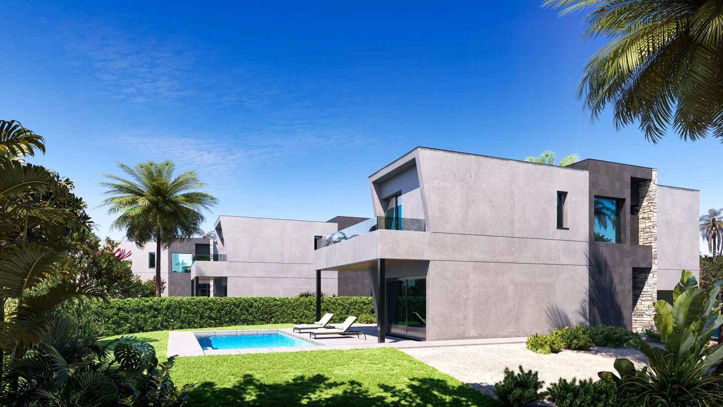 Modern newly built villas, very bright and with private pool in Gran Sol, Calpe