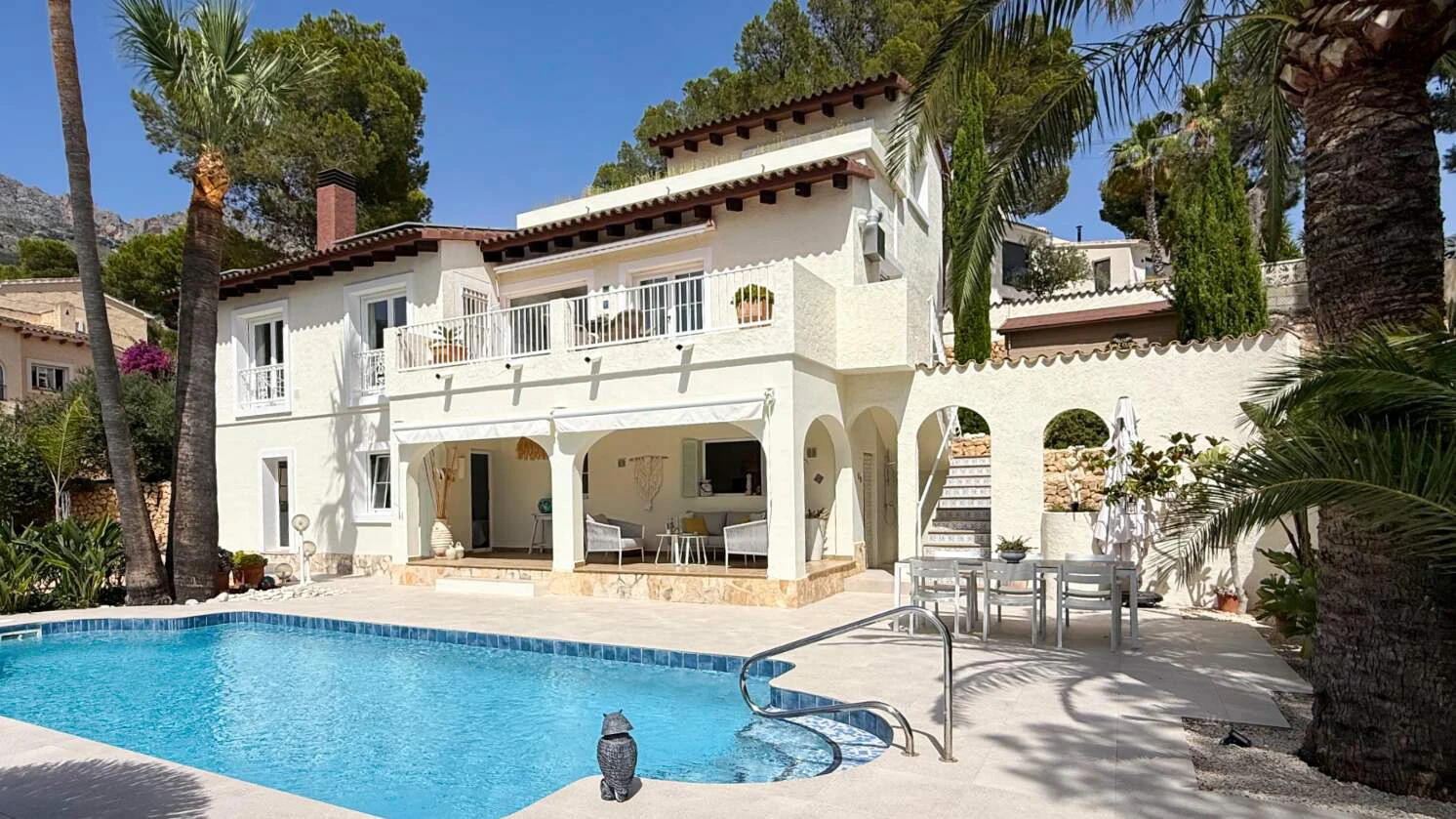 Exclusieve villa met panoramisch bergzicht in Altea la Vella, Costa Blanca