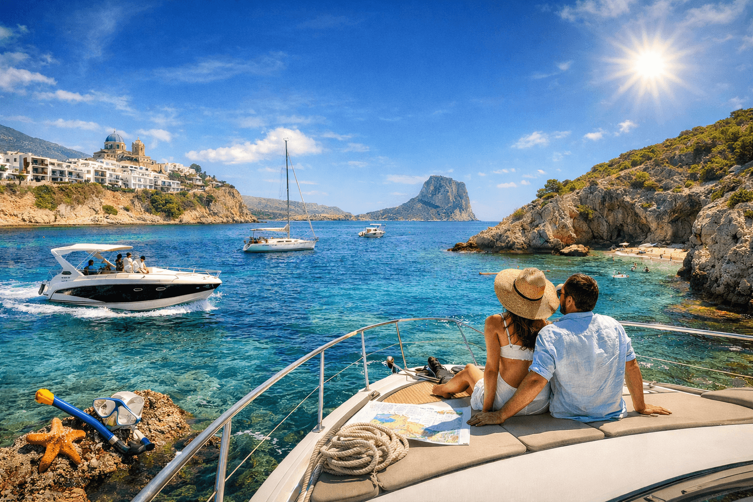 Alquiler de barcos en Altea 2026: Guía de precios y calas secretas