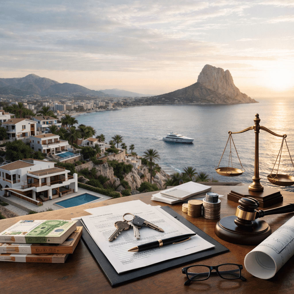 Invertir en el mercado inmobiliario de lujo en Costa Blanca: Guía Legal y Fiscal 2026