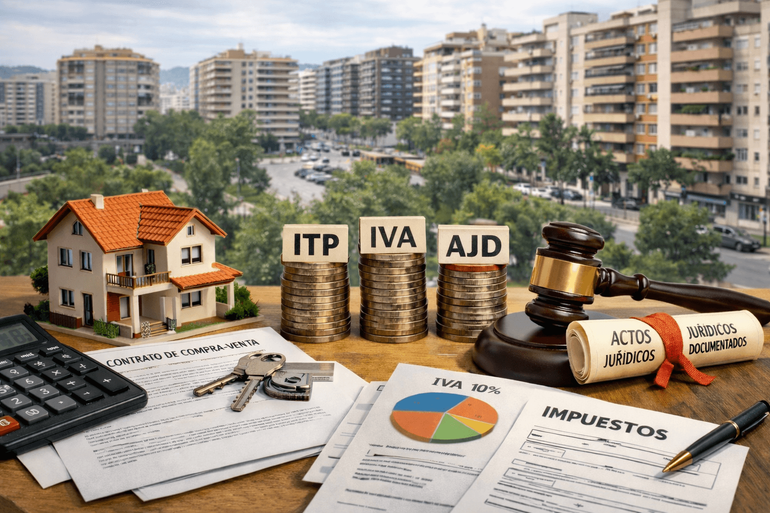 Impuestos al comprar vivienda en la Comunidad Valenciana 2026: ITP, IVA y AJD