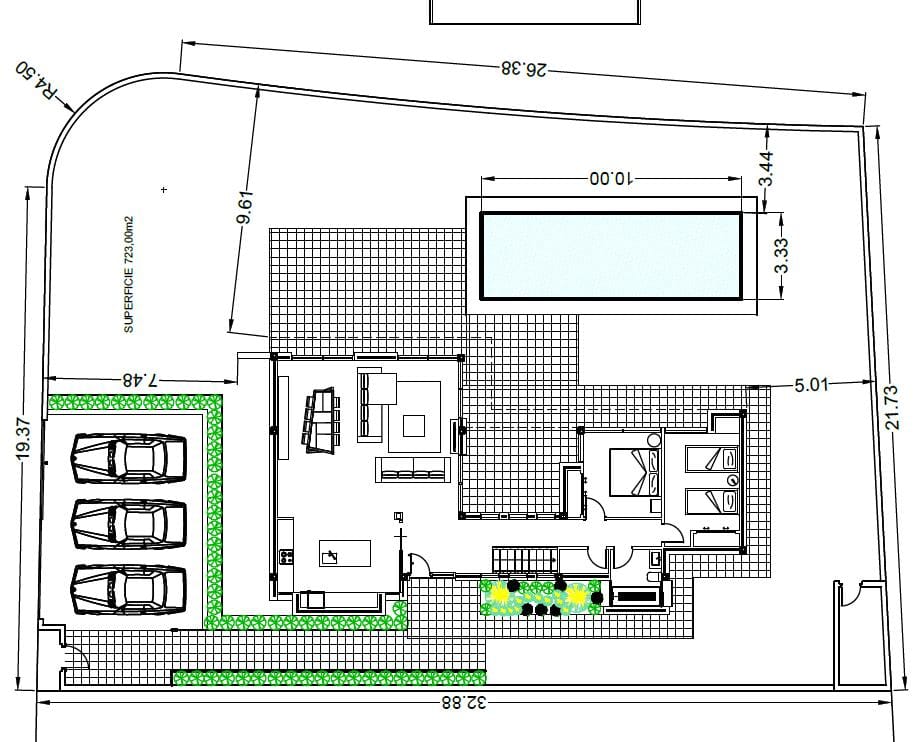 Chalet en venta con 4 dormitorios en Denia, Alicante.