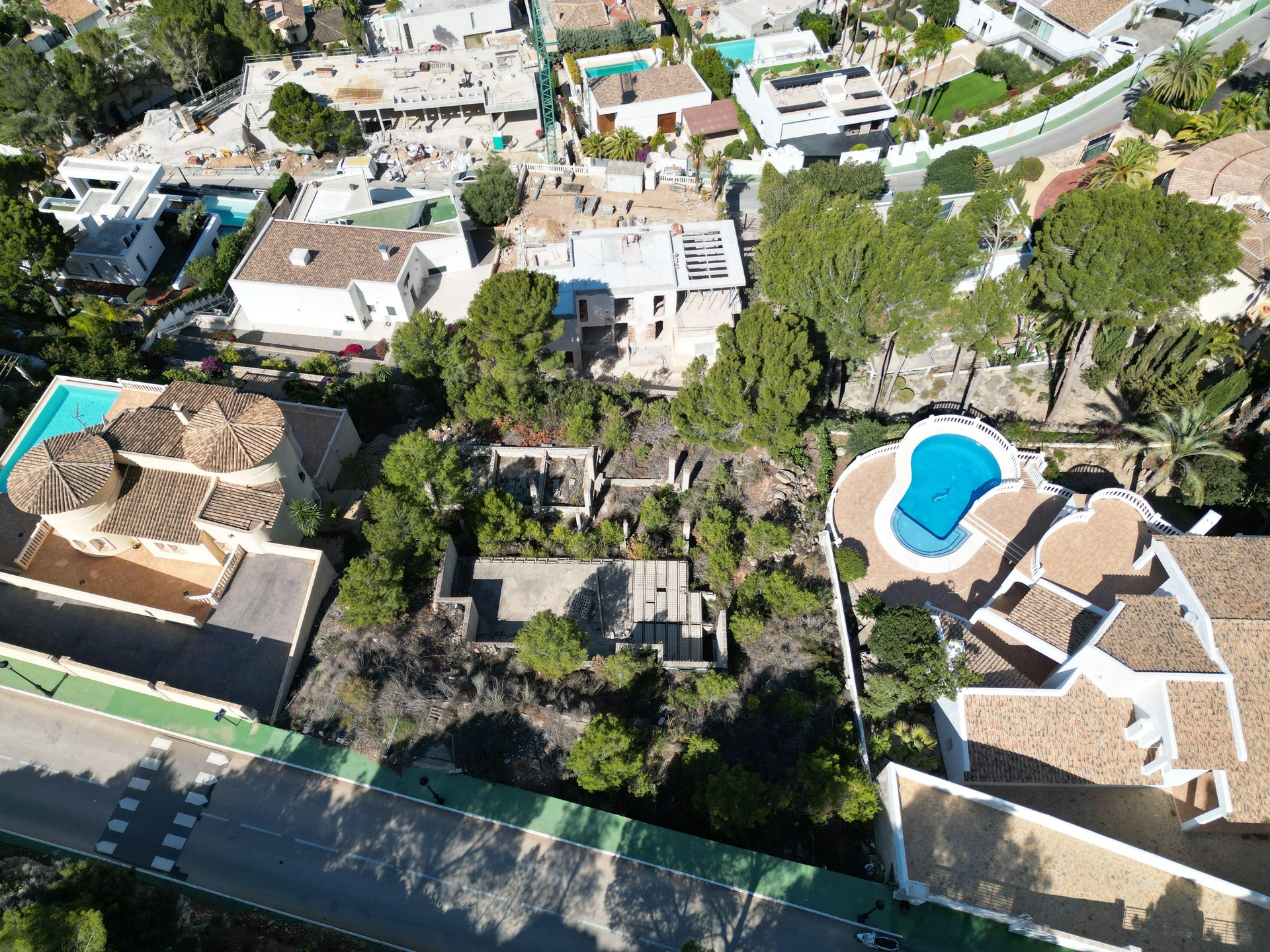 Parcela en venta en Altea Hills, Alicante - 1104 m²