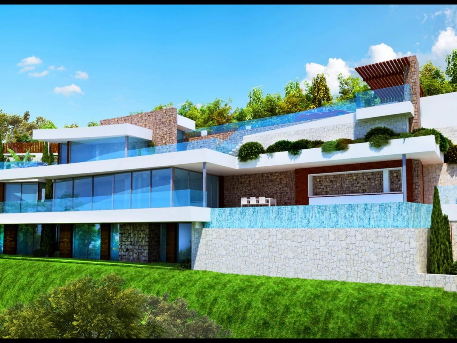 Parcela en venta en Altea, Galera de las Palmeras, 1068 m².