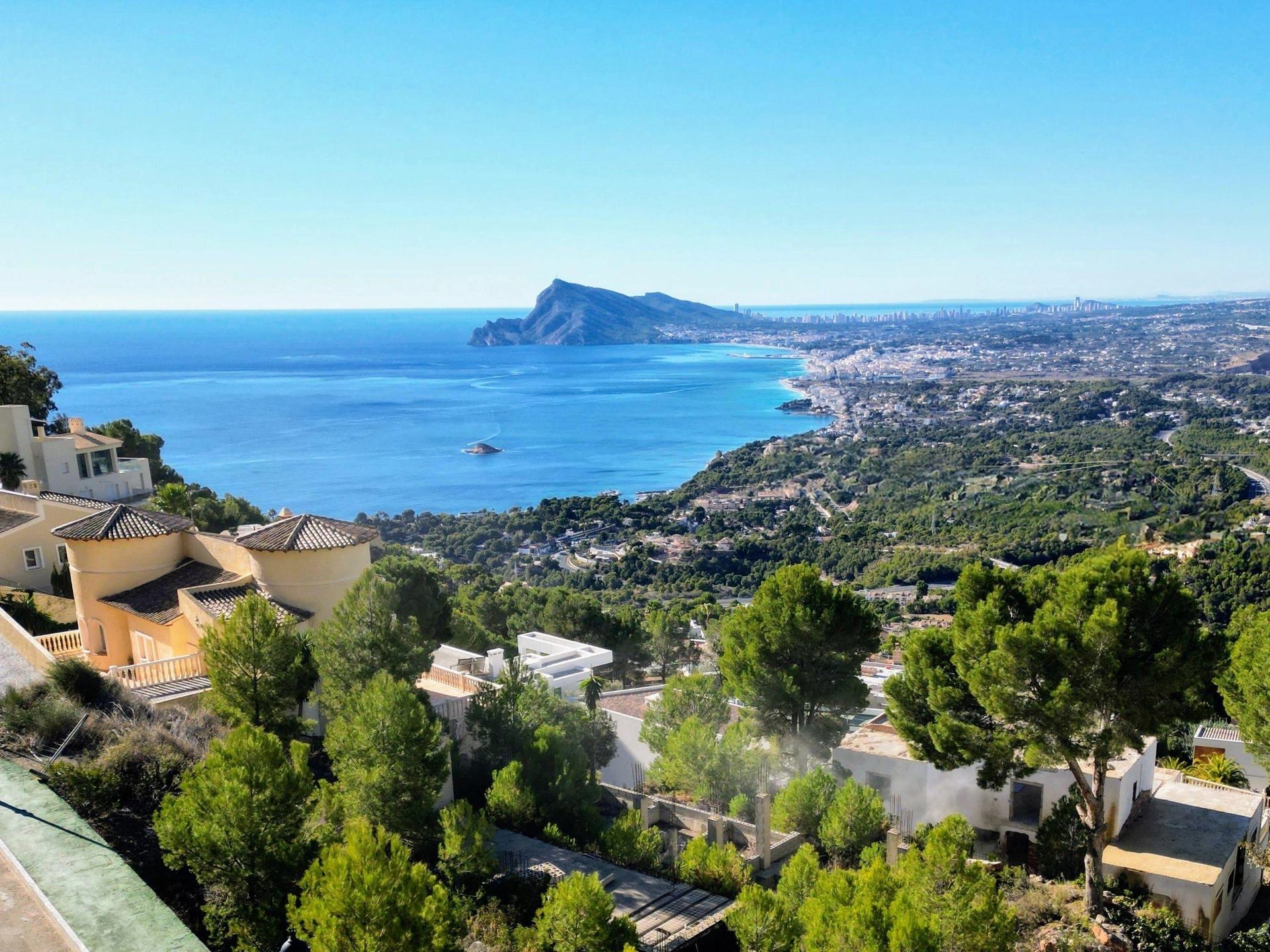 Parcela en venta en Altea Hills, Alicante - 1104 m²