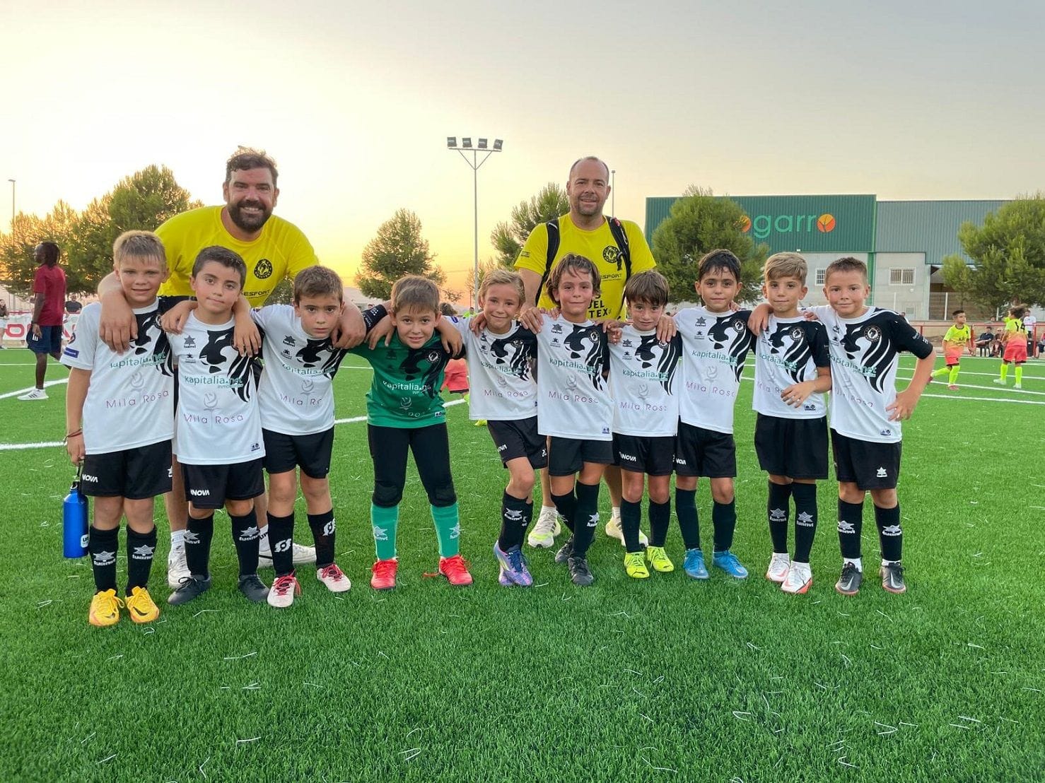 Kapitalia felicita al Prebenjamin A del Club Deportivo Deporte Base Ontinyent, en su participación en el COTIF 2022
