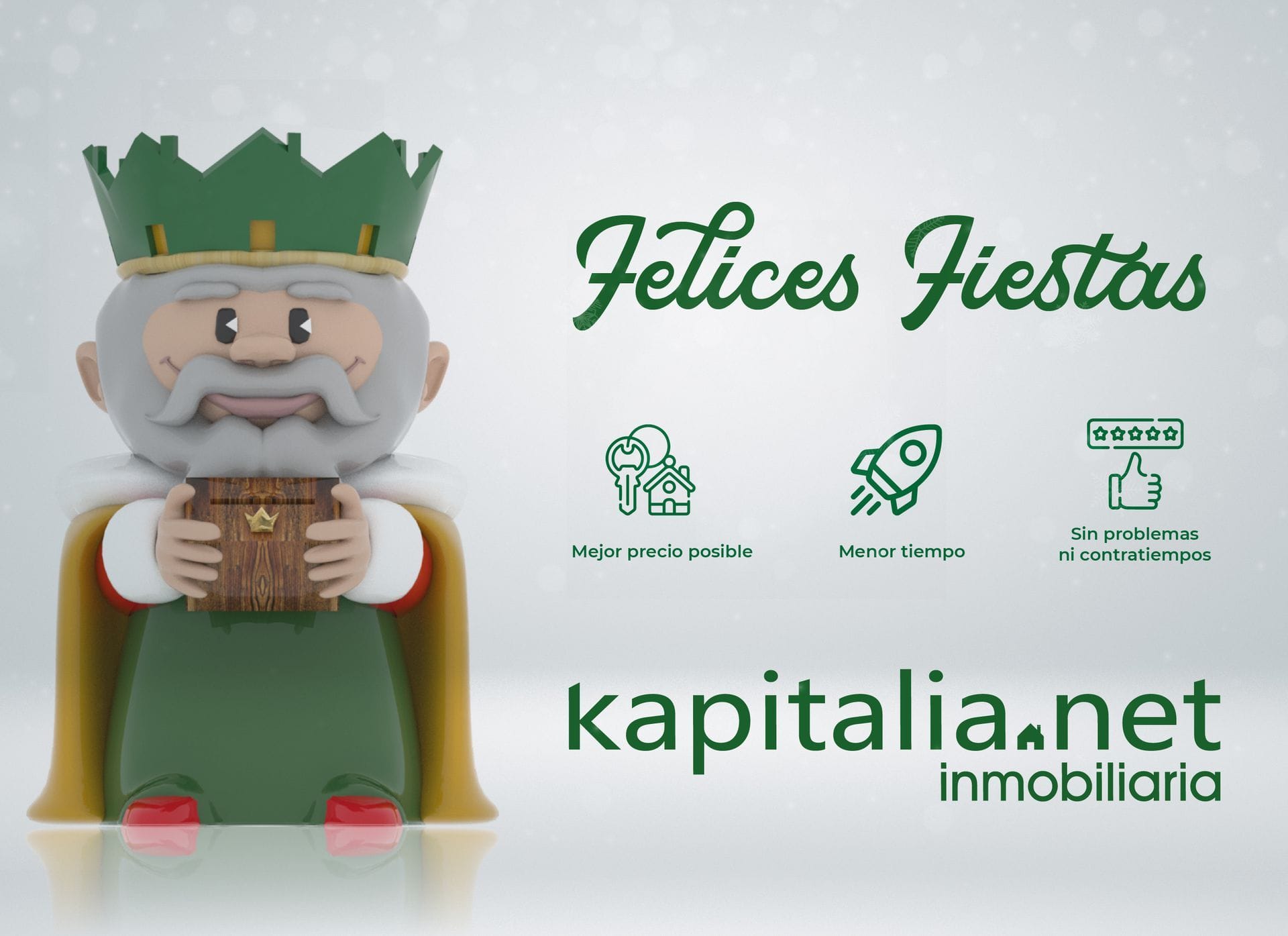 Kapitalia Inmobiliaria te desea una Felices Fiestas