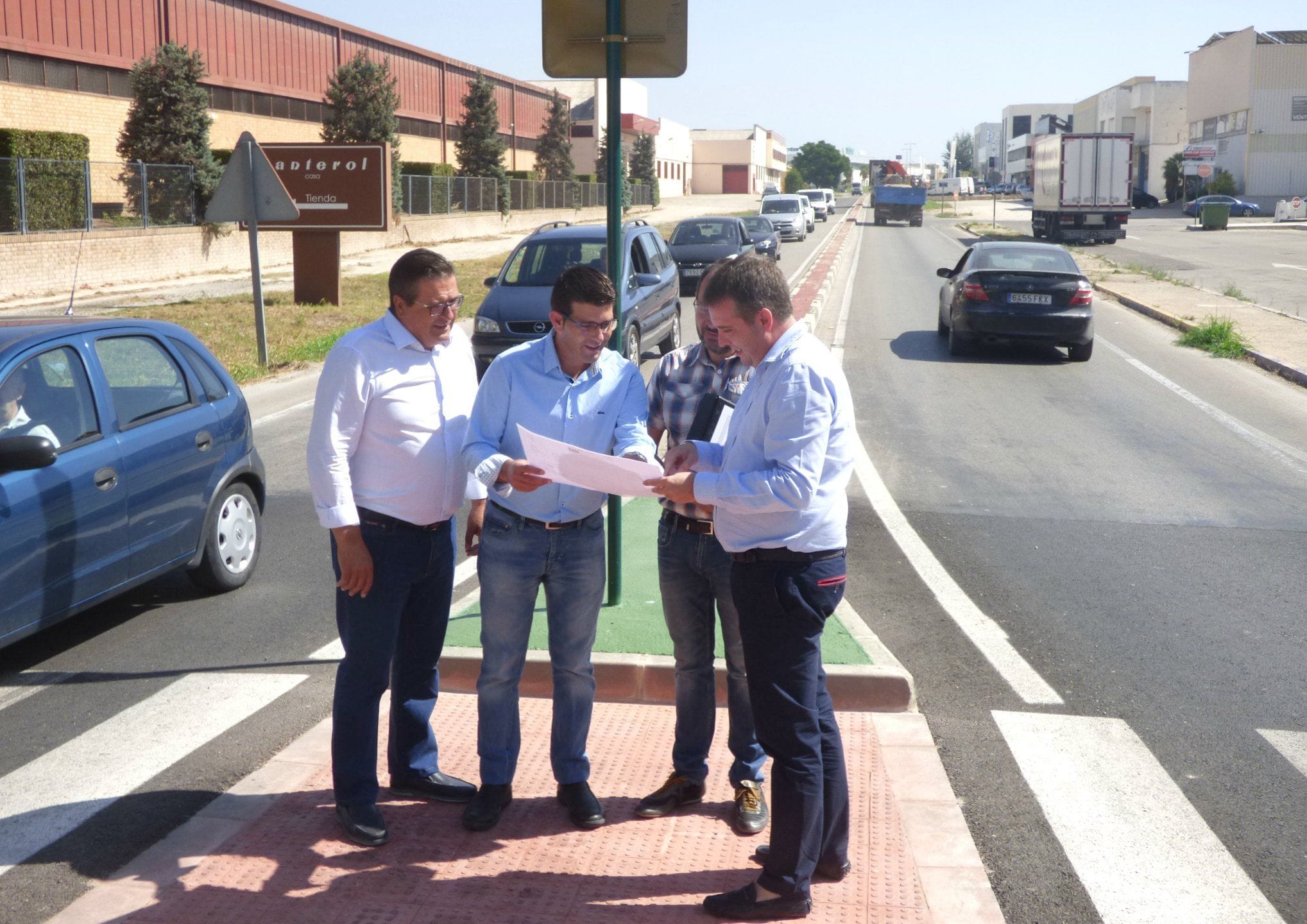 Ontinyent pone en marcha la modernización de sus polígono industriales.