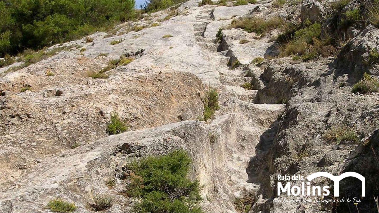 RUTA DE LOS MOLINOS DEL BARRANC DELS TARONGERS DE ONTINYENT - BARRANC DE LA FOS DE BOCAIRENT