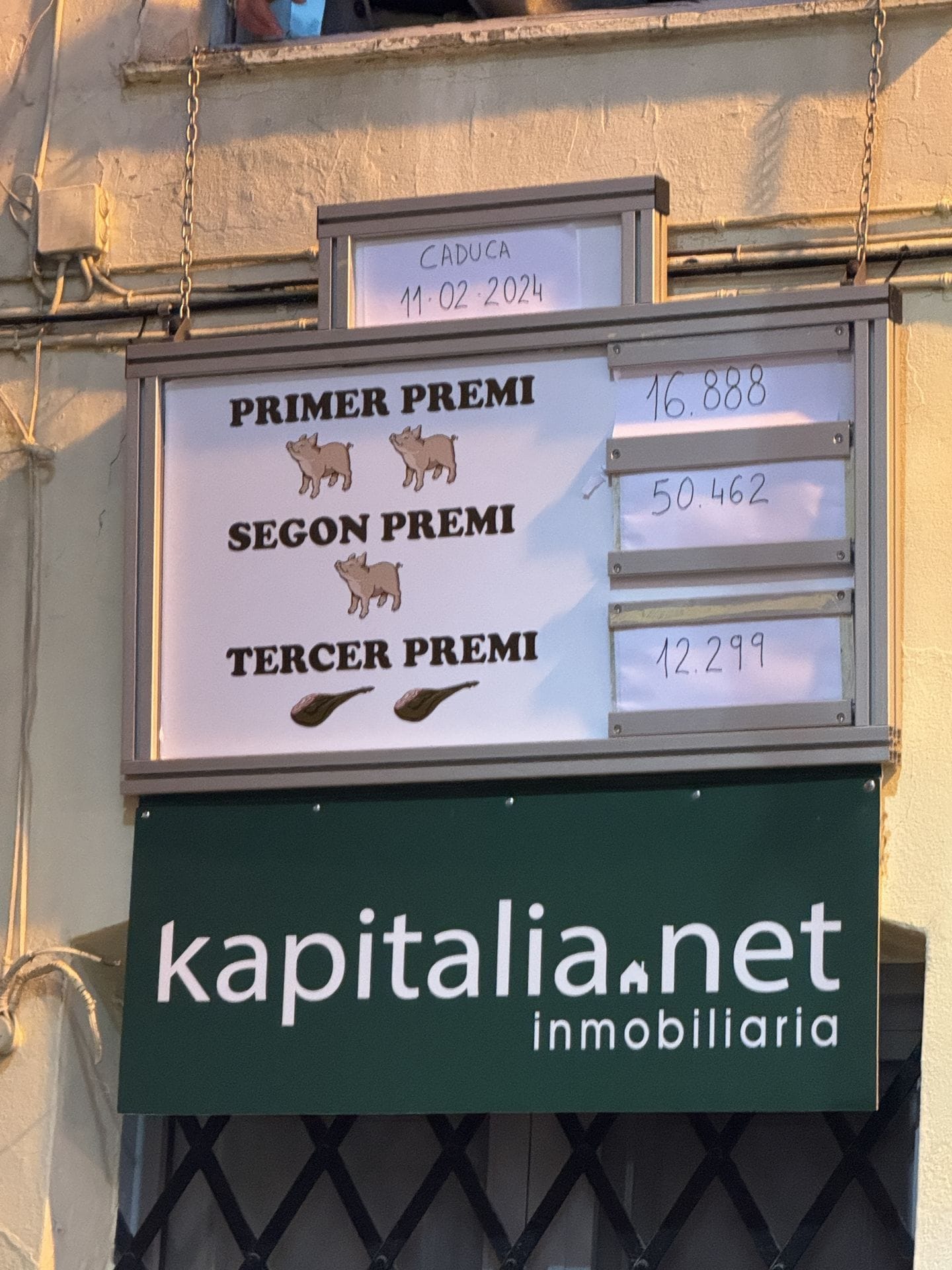 Estos son los Números Premiados de la Comisión de Fiestas de Sant Antoni de Ontinyent