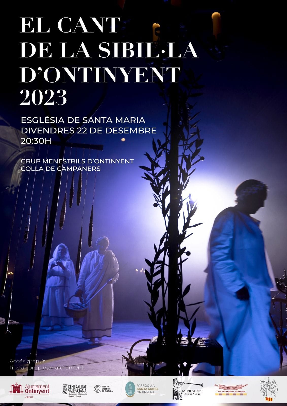 Ontinyent, celebra su XXV Representación del "El Cant de la Sibil·la"