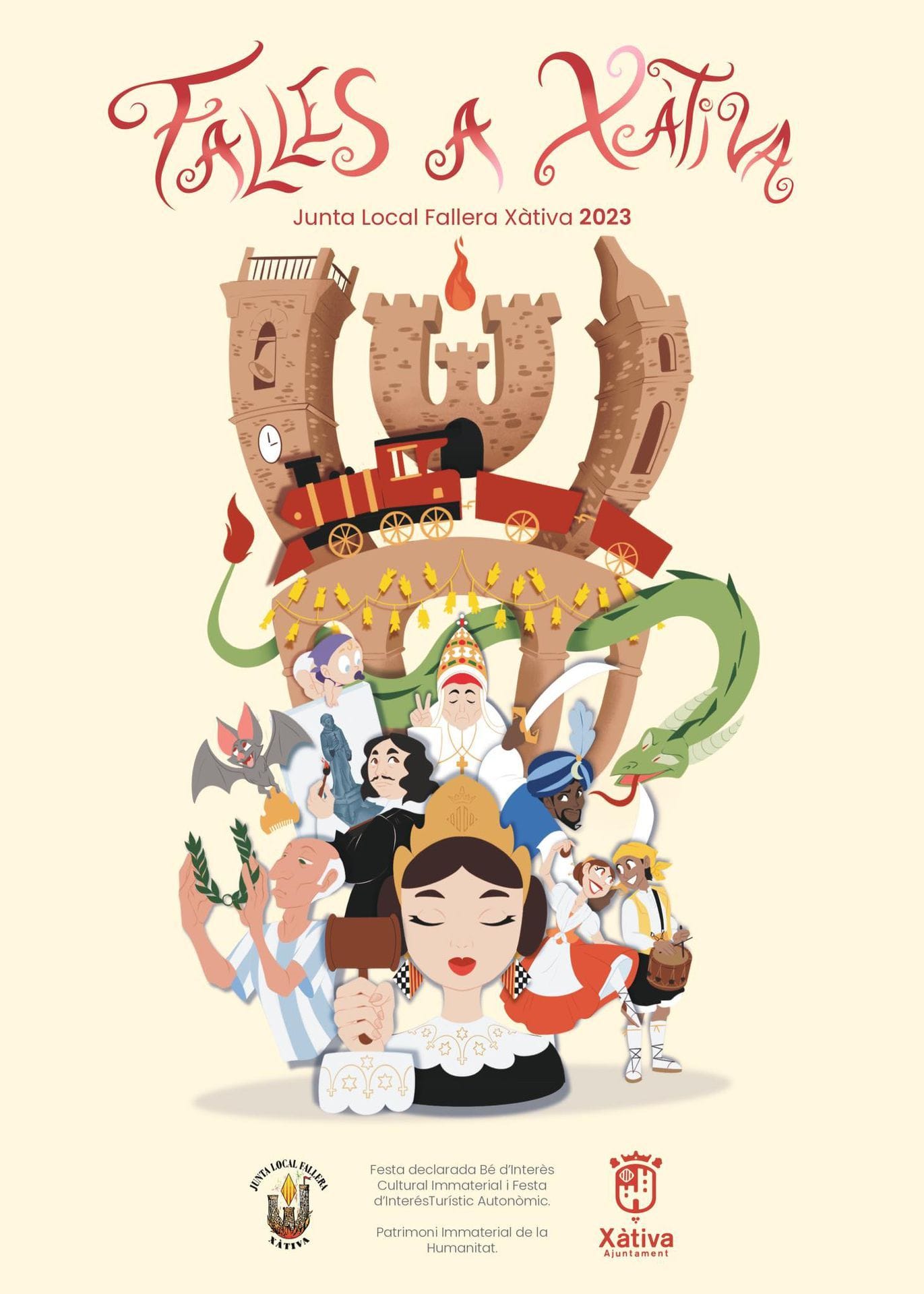 Disfruta de las Fallas de Xativa