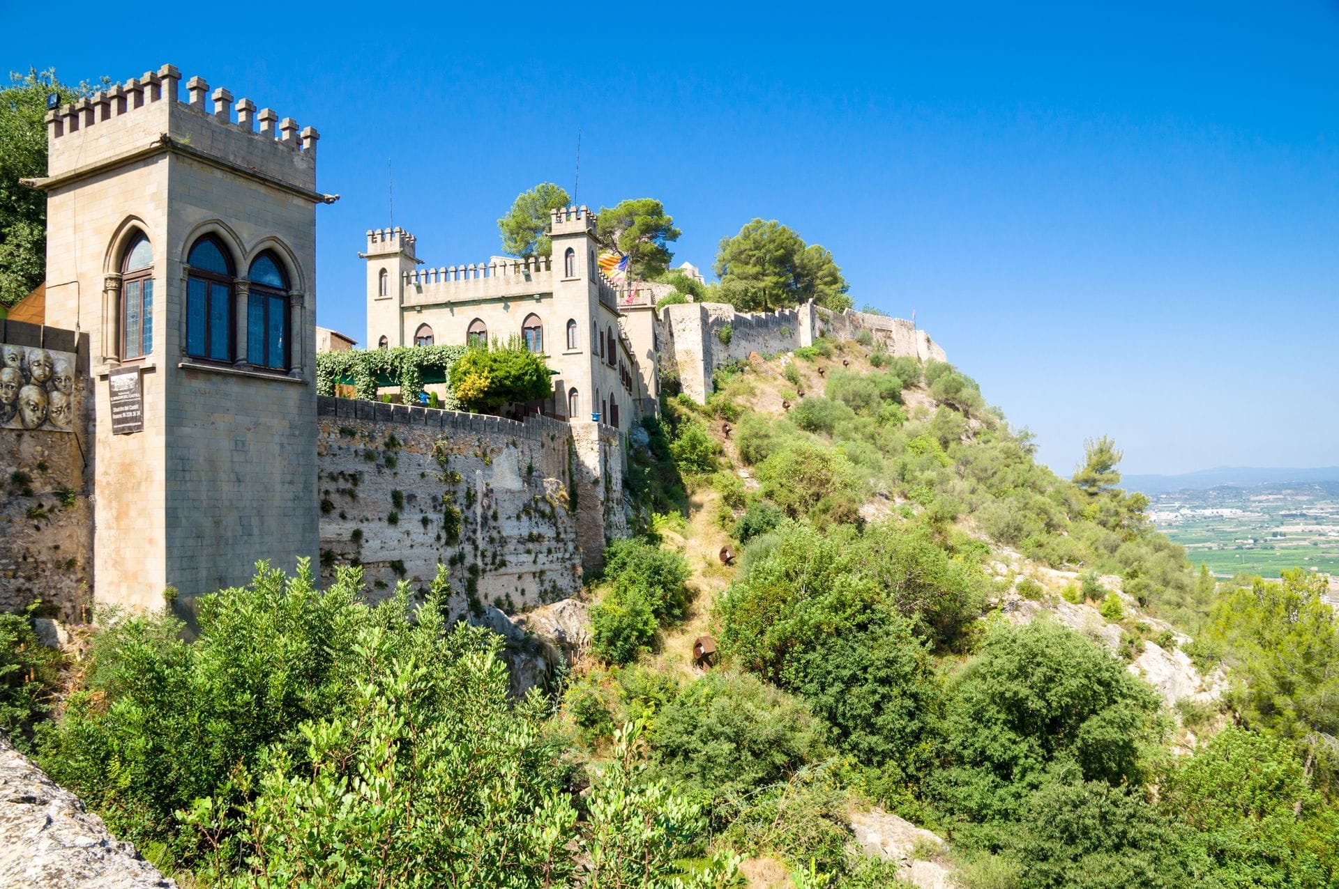 Visita el "Castell de Xàtiva", tras la grabación de la serie de Star Wars