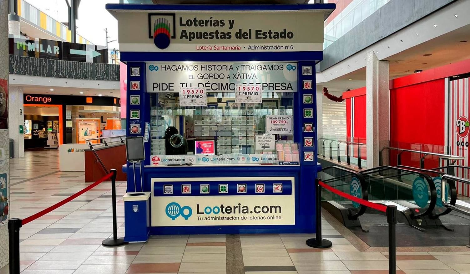 La fortuna vuelve a sonreir en Xativa, con un premio de la Primitiva