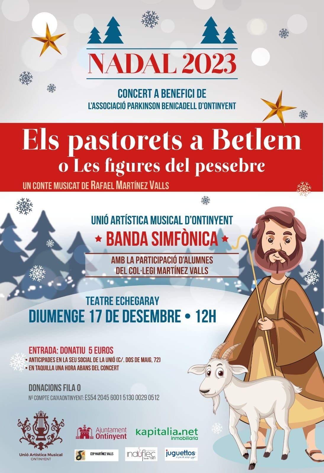 Llega el Concierto Solidario de Navidad en Ontinyent